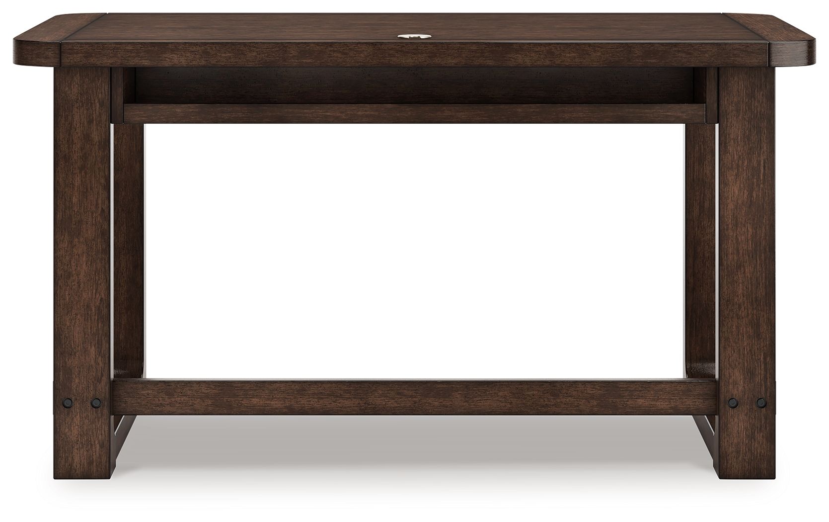 Breckington - Home Office Desk - Dark Brown