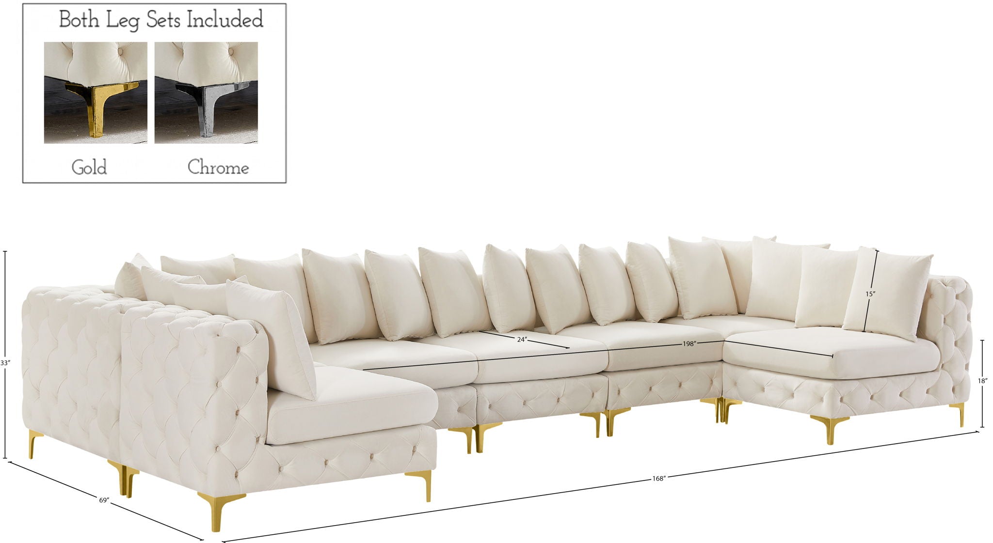 Tremblay - 7 Piece Modular Sectional