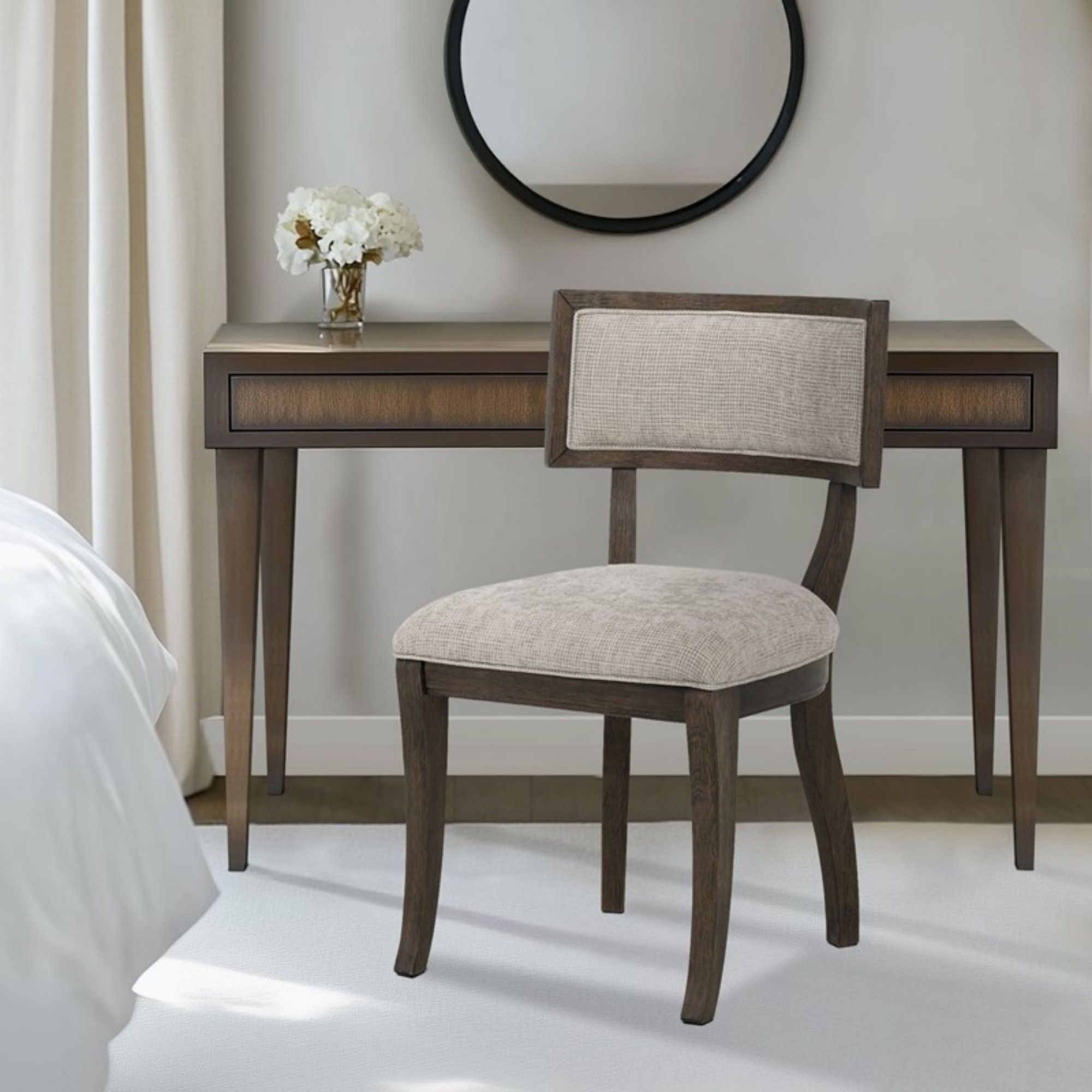 Marie - Upholstered Dining Chair (Set of 2) - Beige