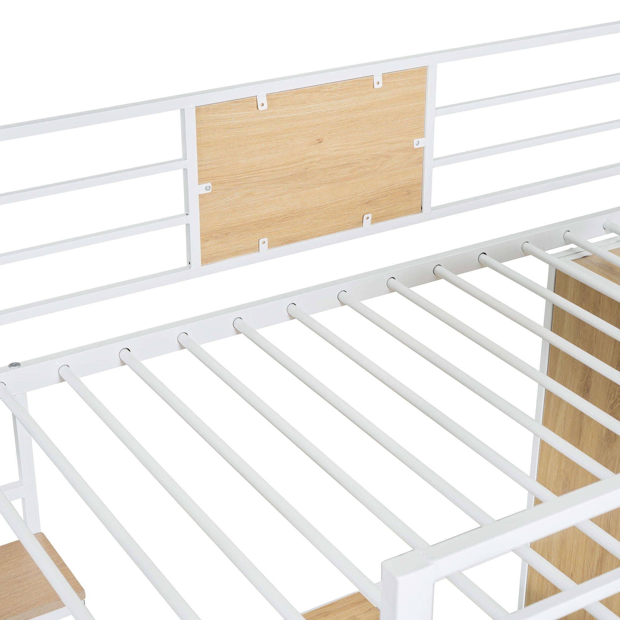 Loft Bed With L Shape Desk And Wardrobe