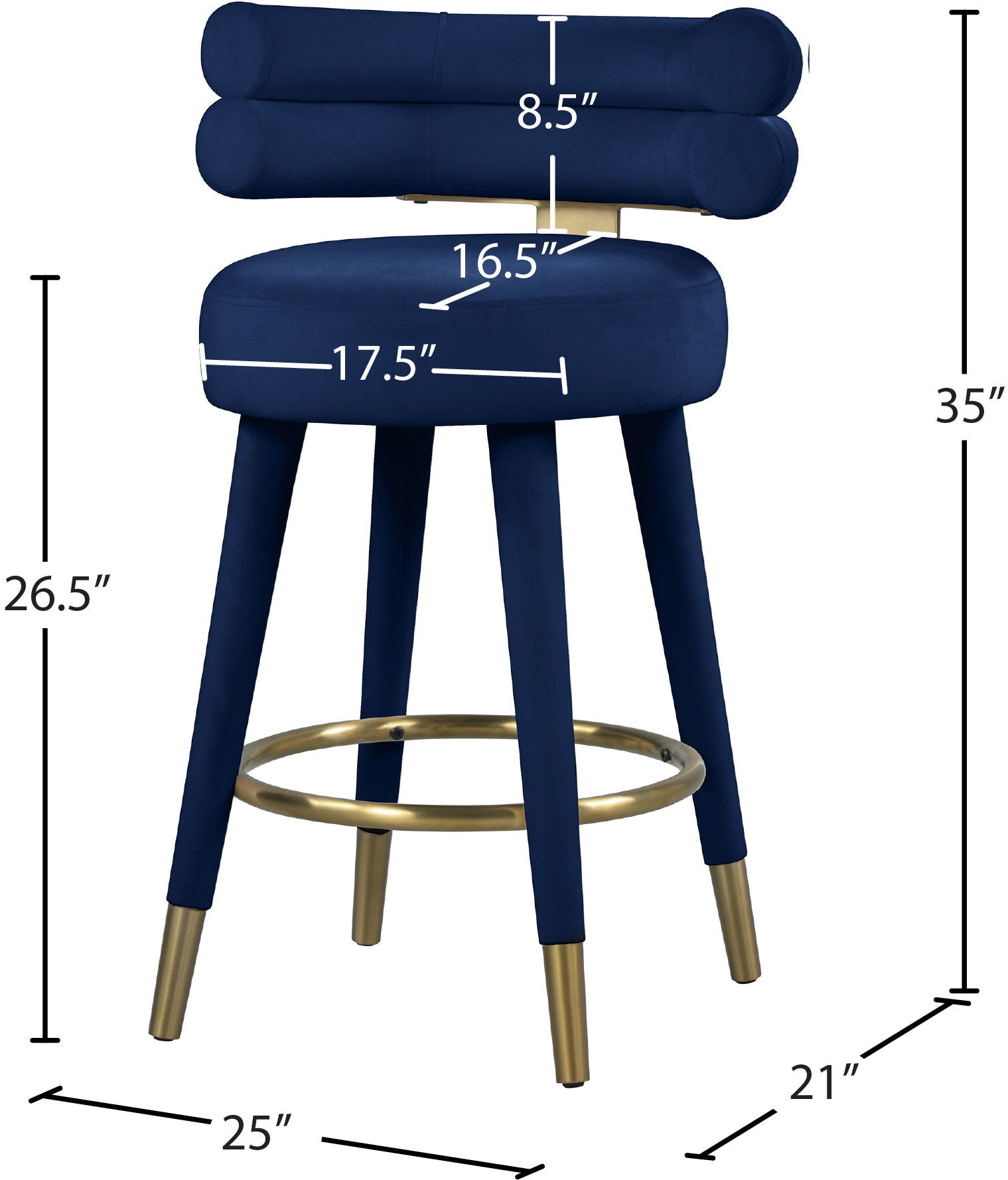 Fitzroy - Counter Stool (Set of 2)