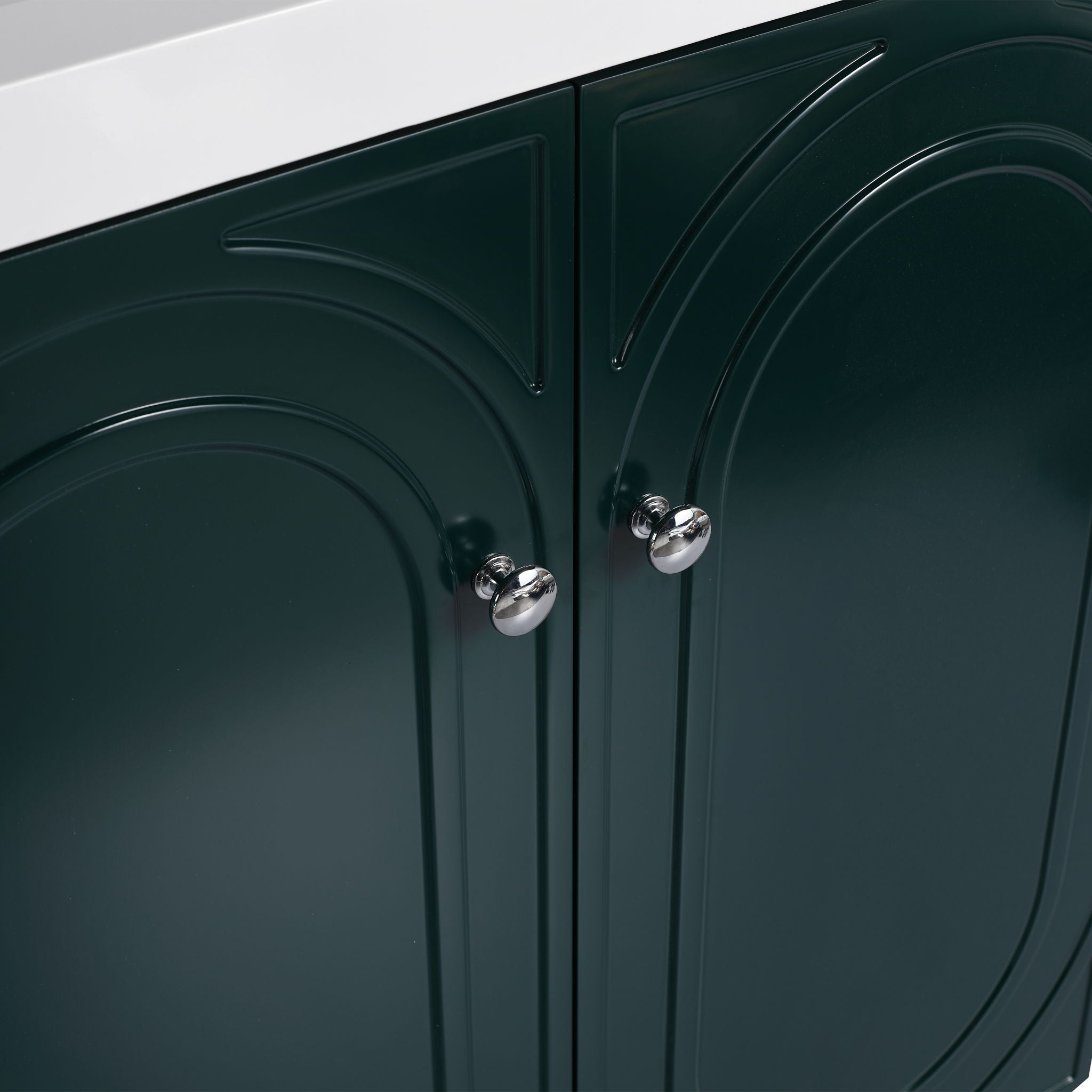 Modern Freestanding Bathroom Vanity With Soft Close Cabinet Doors
