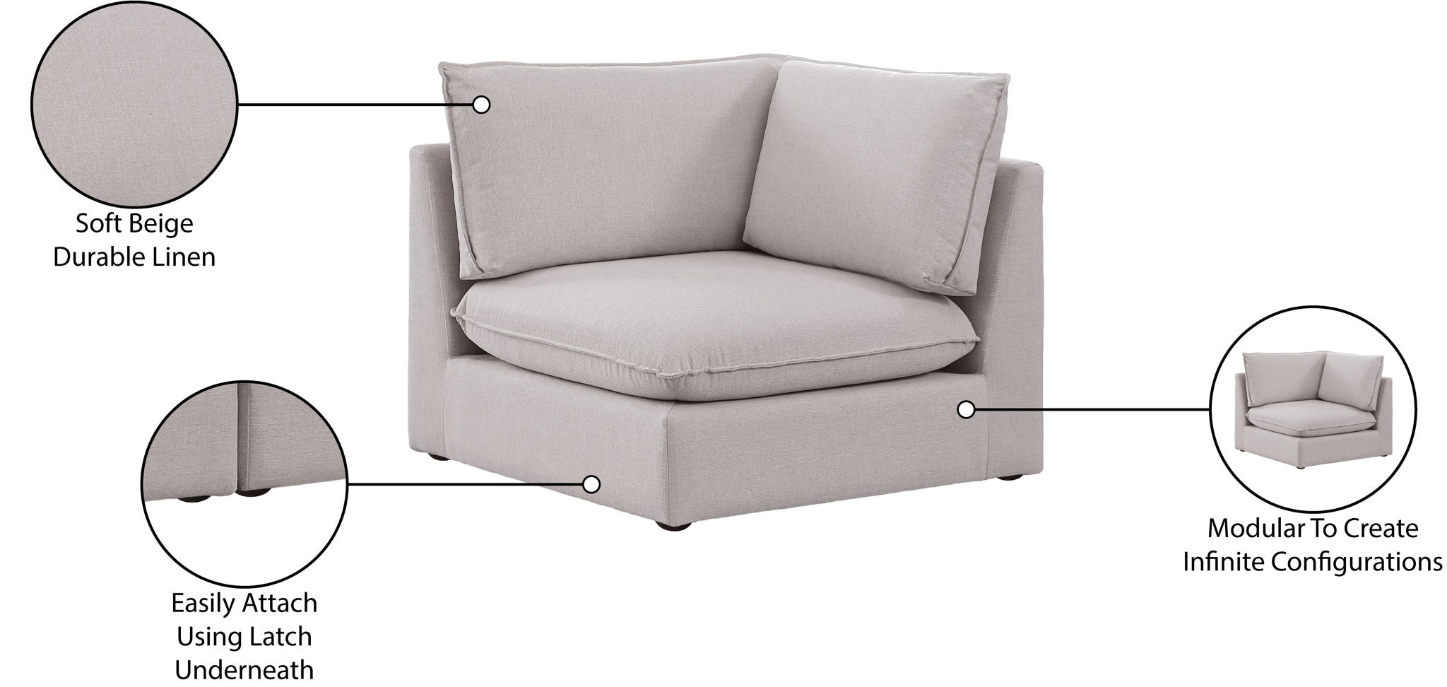 Mackenzie - Corner Chair