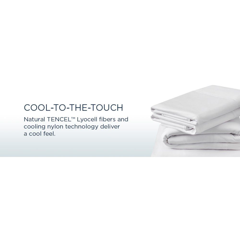 Linens - Tempur Breeze Cooling Sheet Set - White