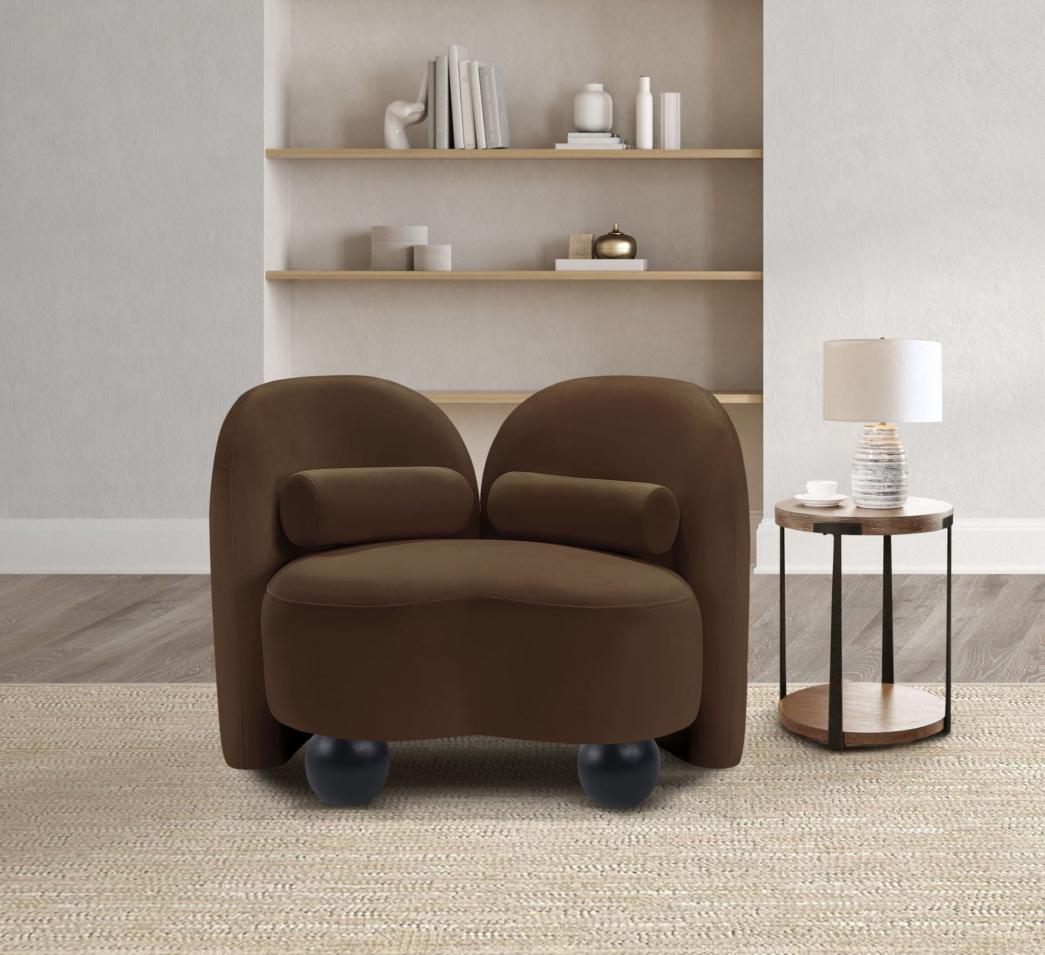 Daphne - Velvet Chair