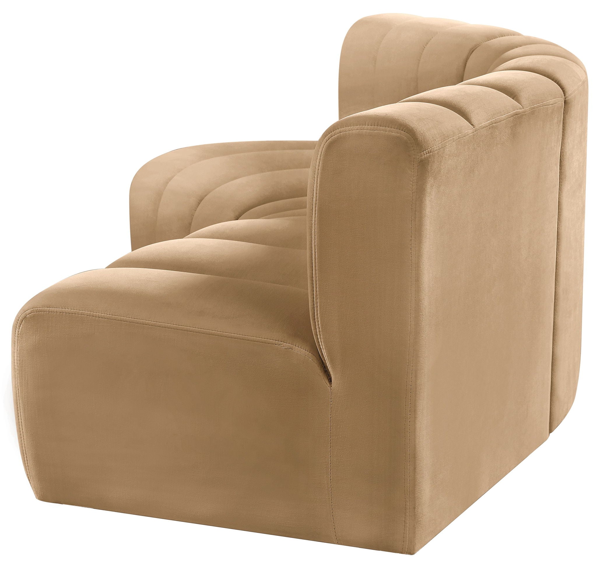 Arc - Velvet 3 Piece Modular Corner Sofa