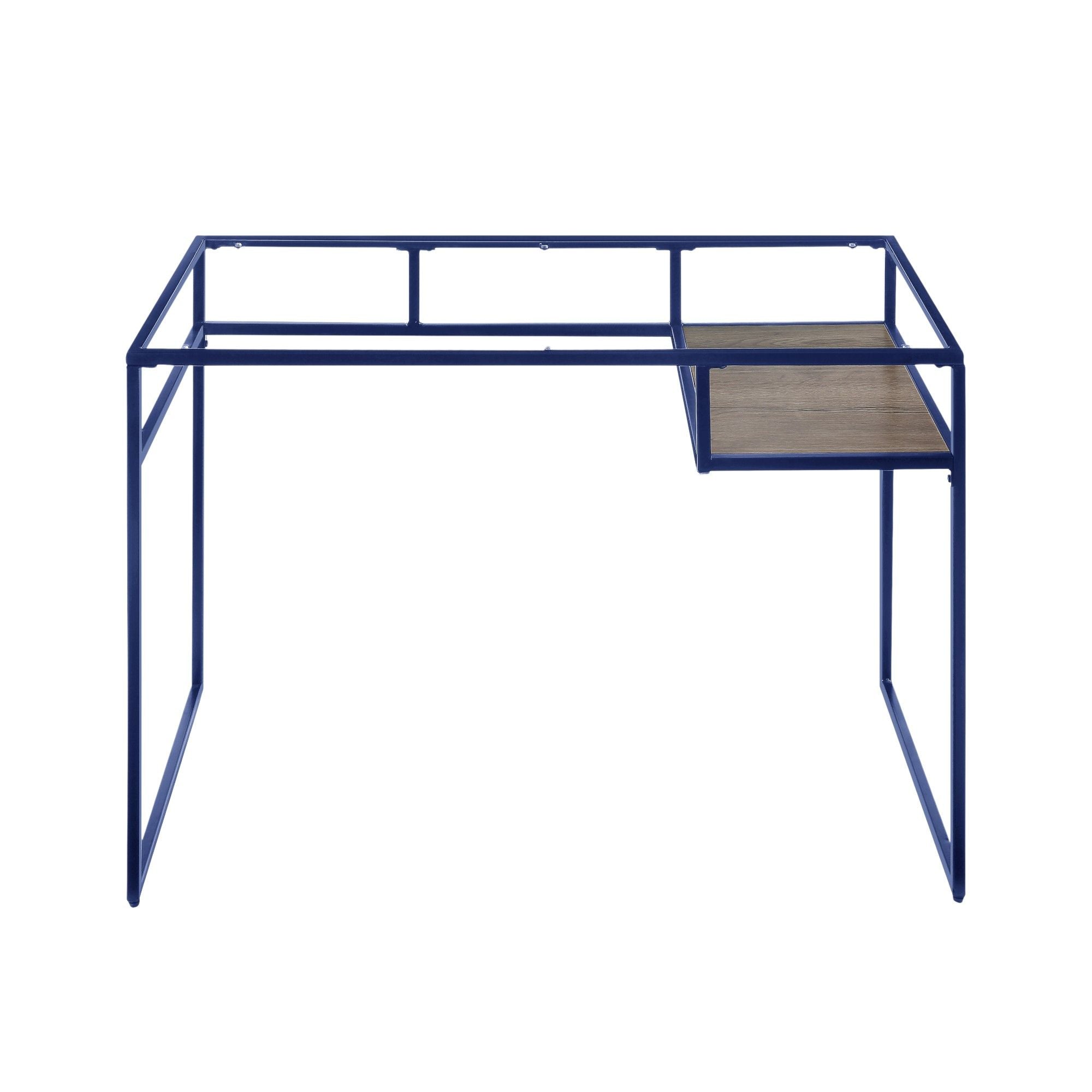 Yasin - Glass Top Writing Desk