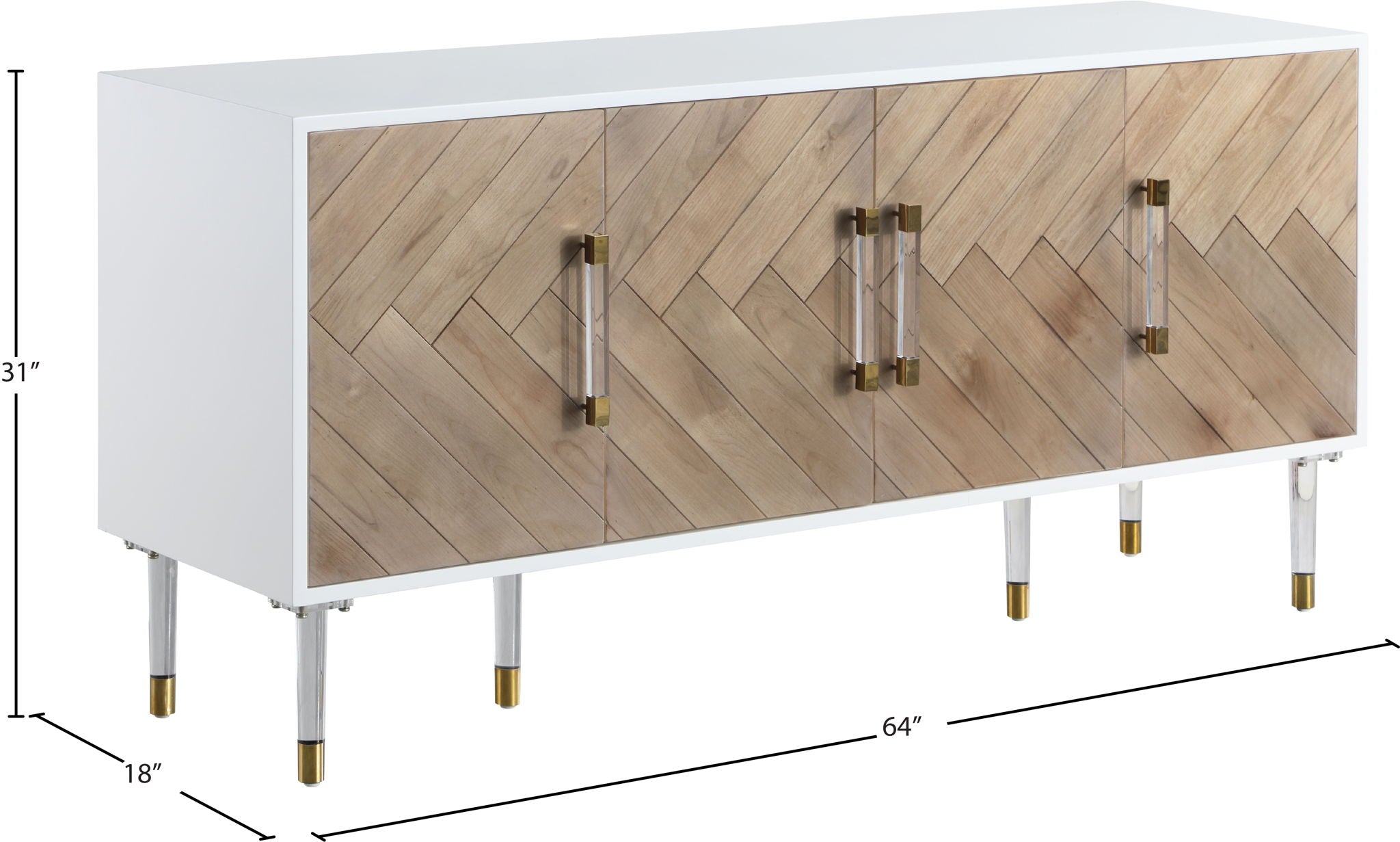 Jive - Sideboard - White Lacquer