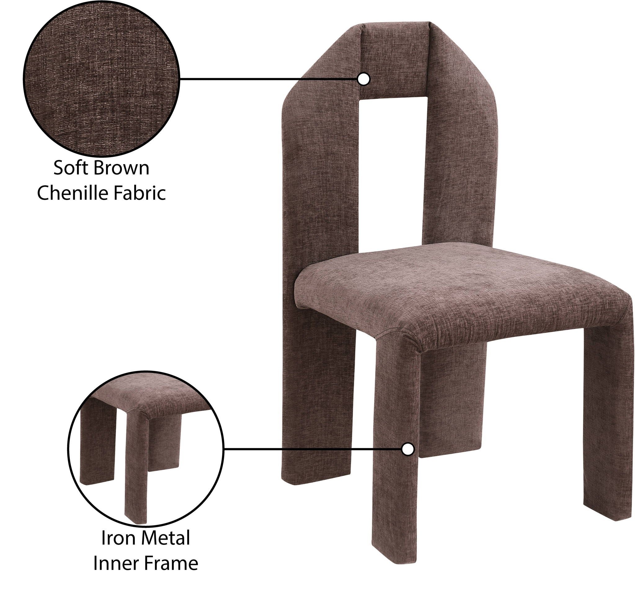 Bennett - Chenille Dining Chair (Set of 2)