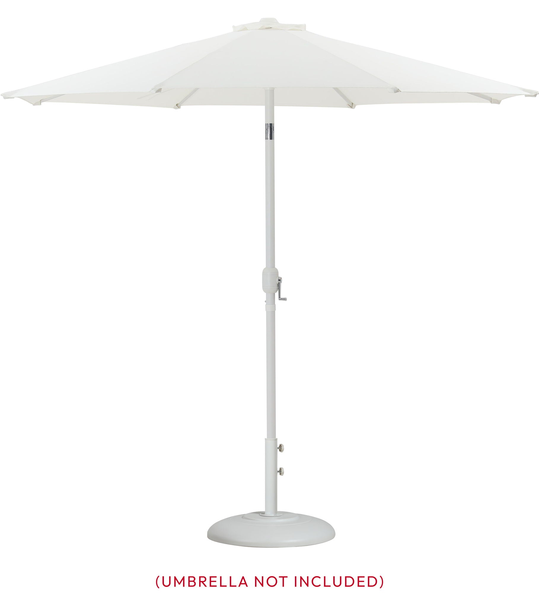 Cozumel - Steel Patio Umbrella Base