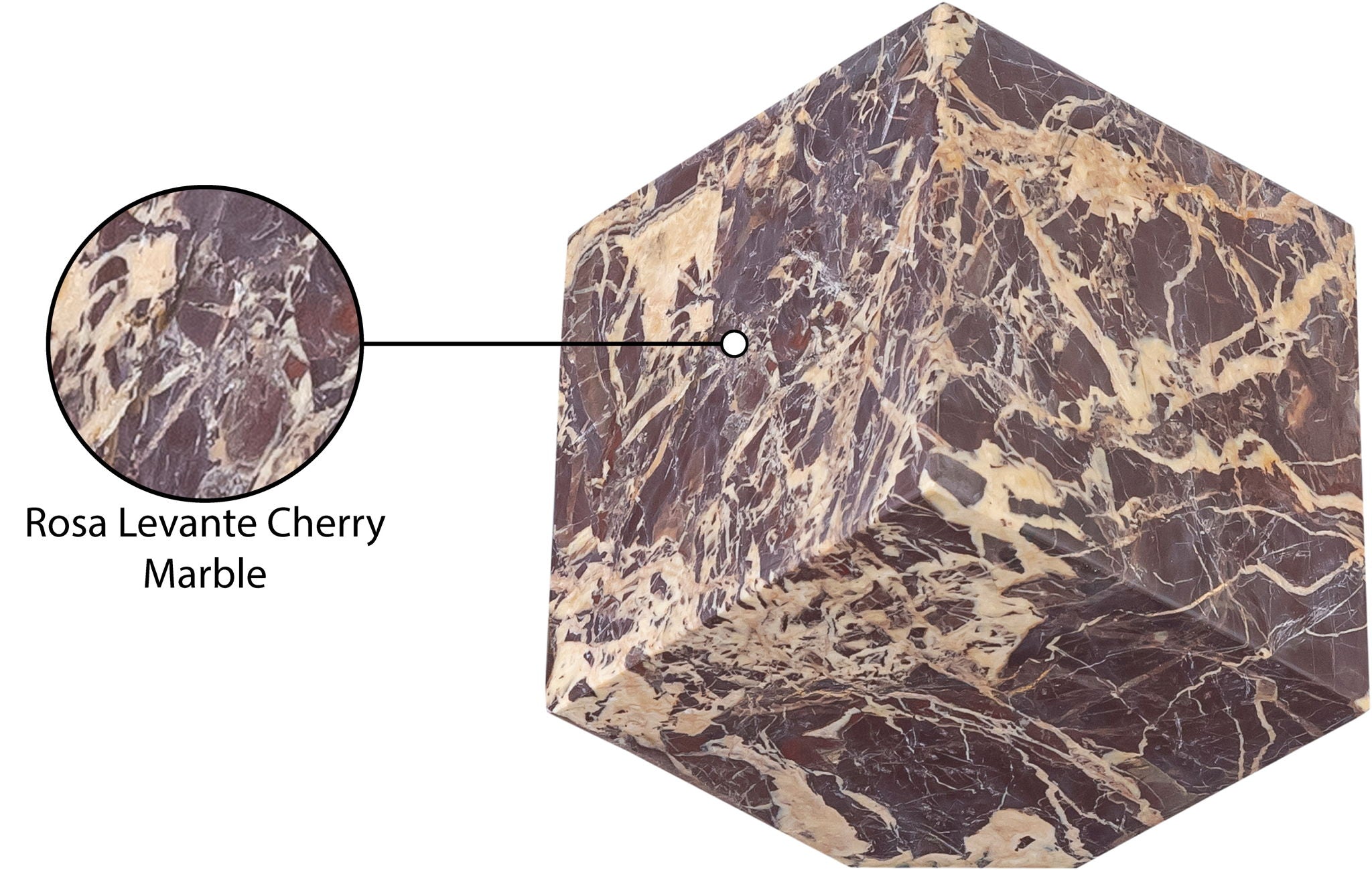 Block - Marble Decorative Cube