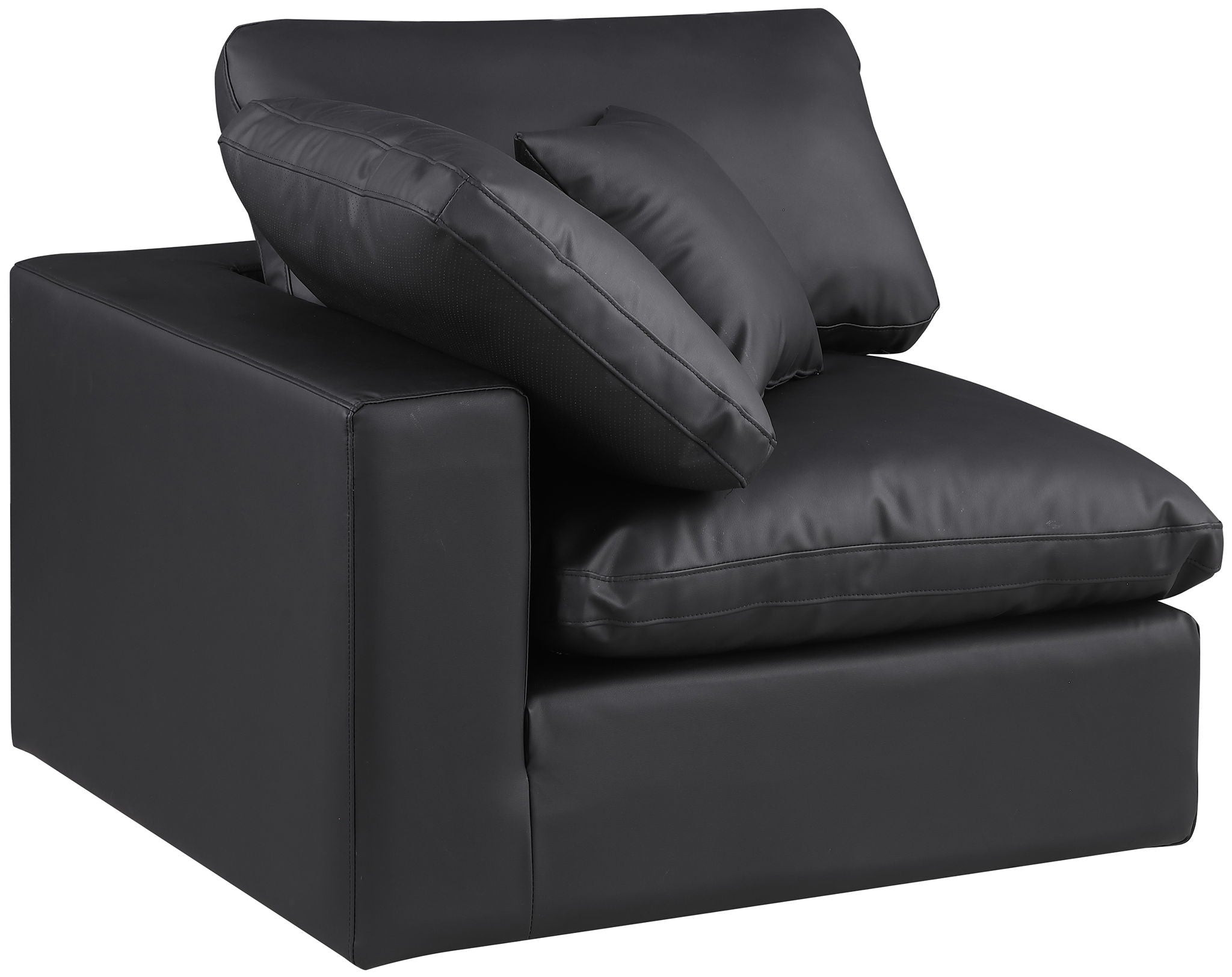 Comfy - Faux Leather Corner Chair