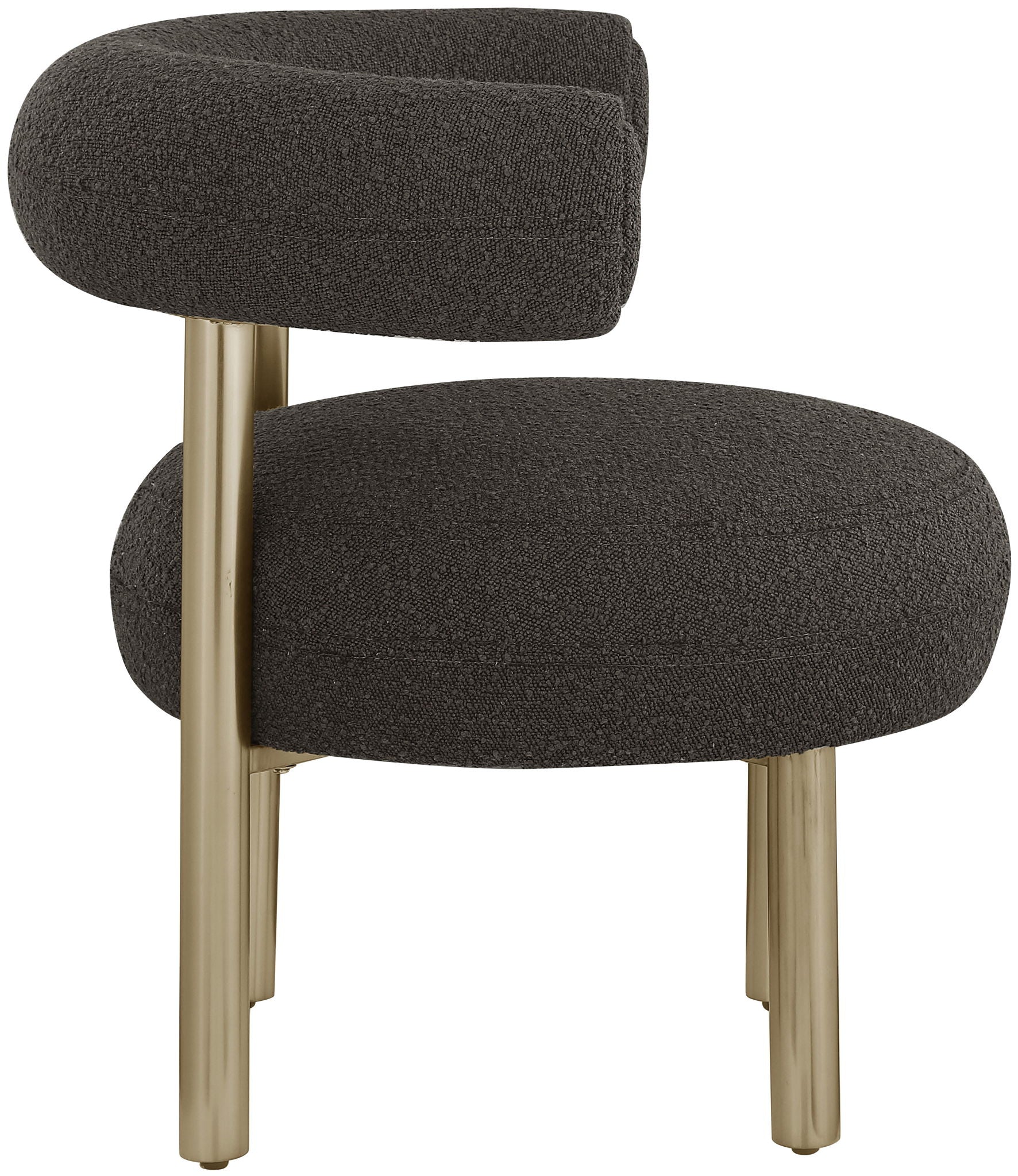 Bordeaux - Boucle Fabric Accent Chair