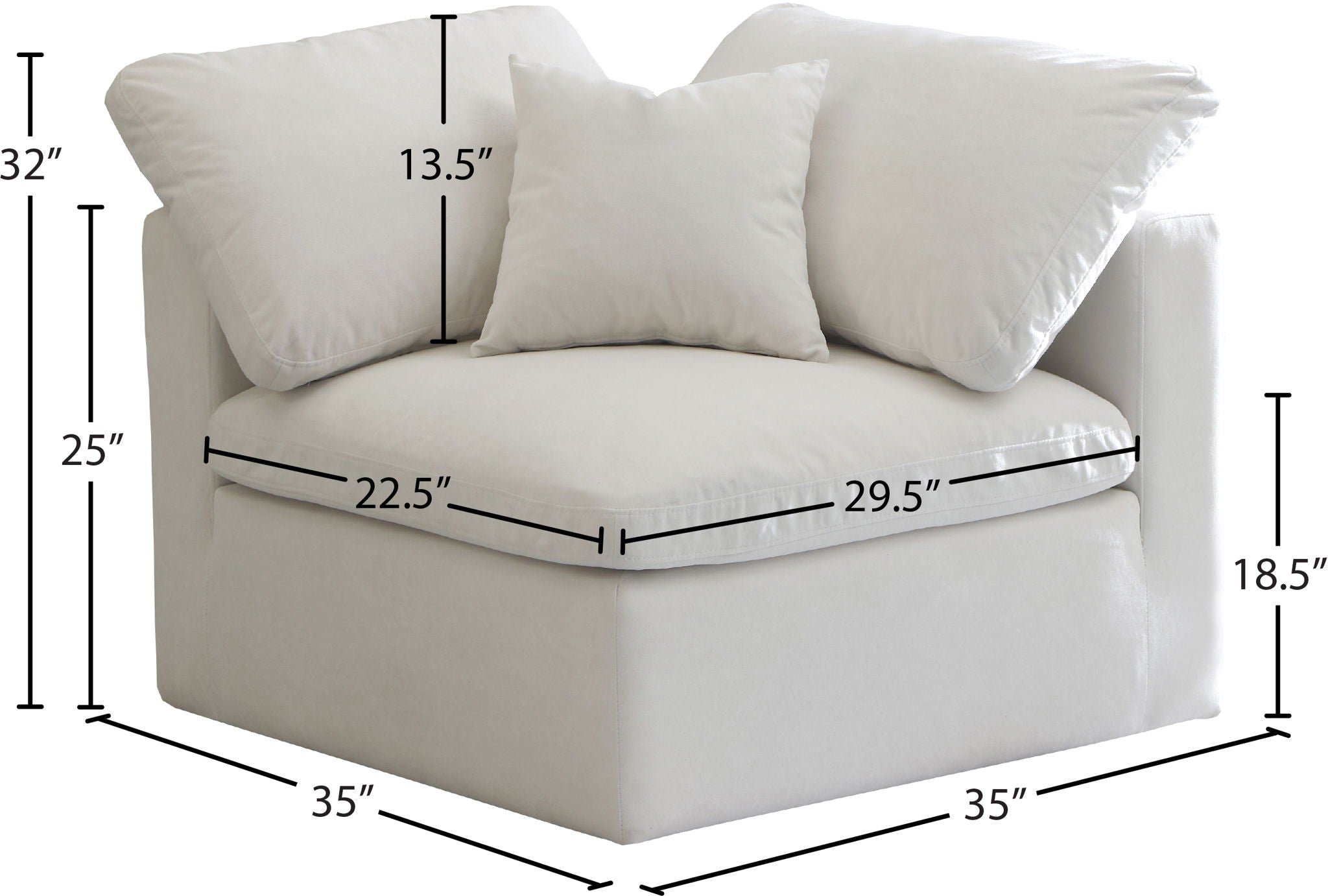Plush - Modular Corner Chair