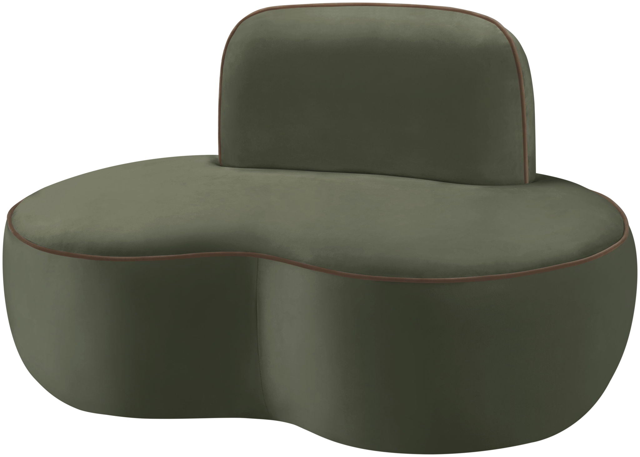 Swerve - Velvet Upholstered Chair