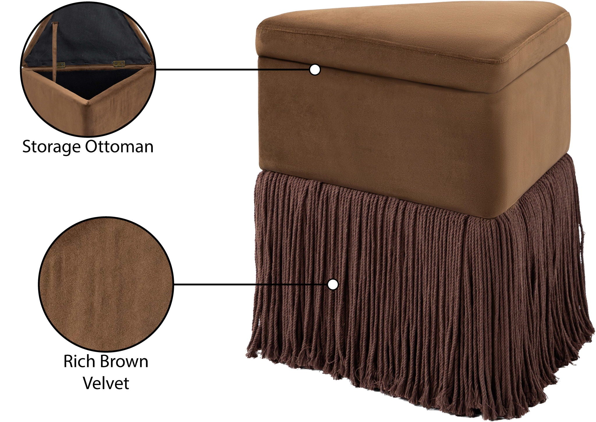 Trivoli - Ottoman / Stool