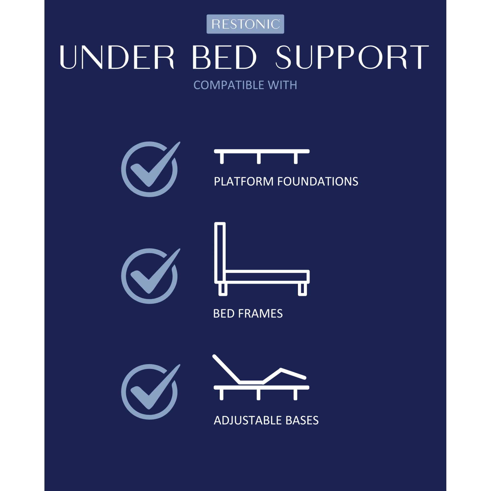 Comfort Care - Hybrid Restful Nights Euro Top Mattress With Premium Comfort Bedding Pack