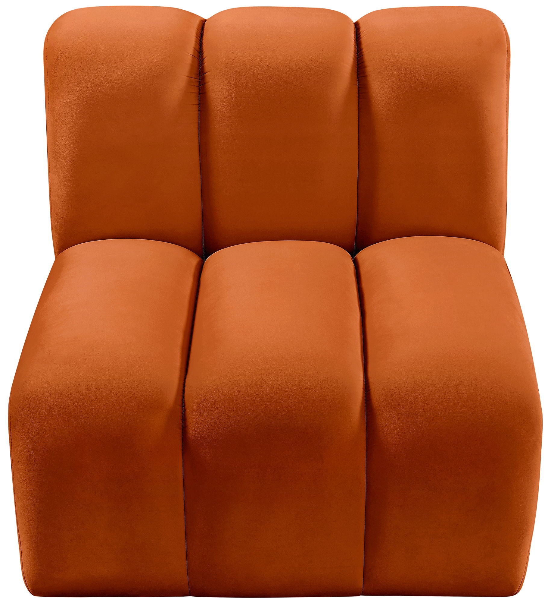 Arc - Velvet Straight Chair