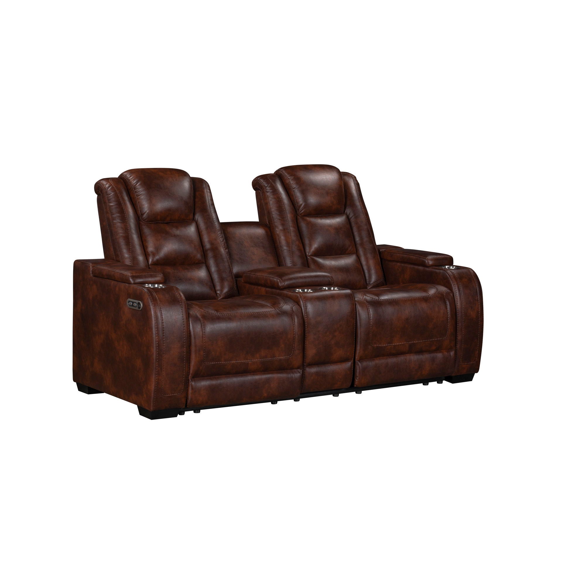 Chester - Reclining Console Loveseat