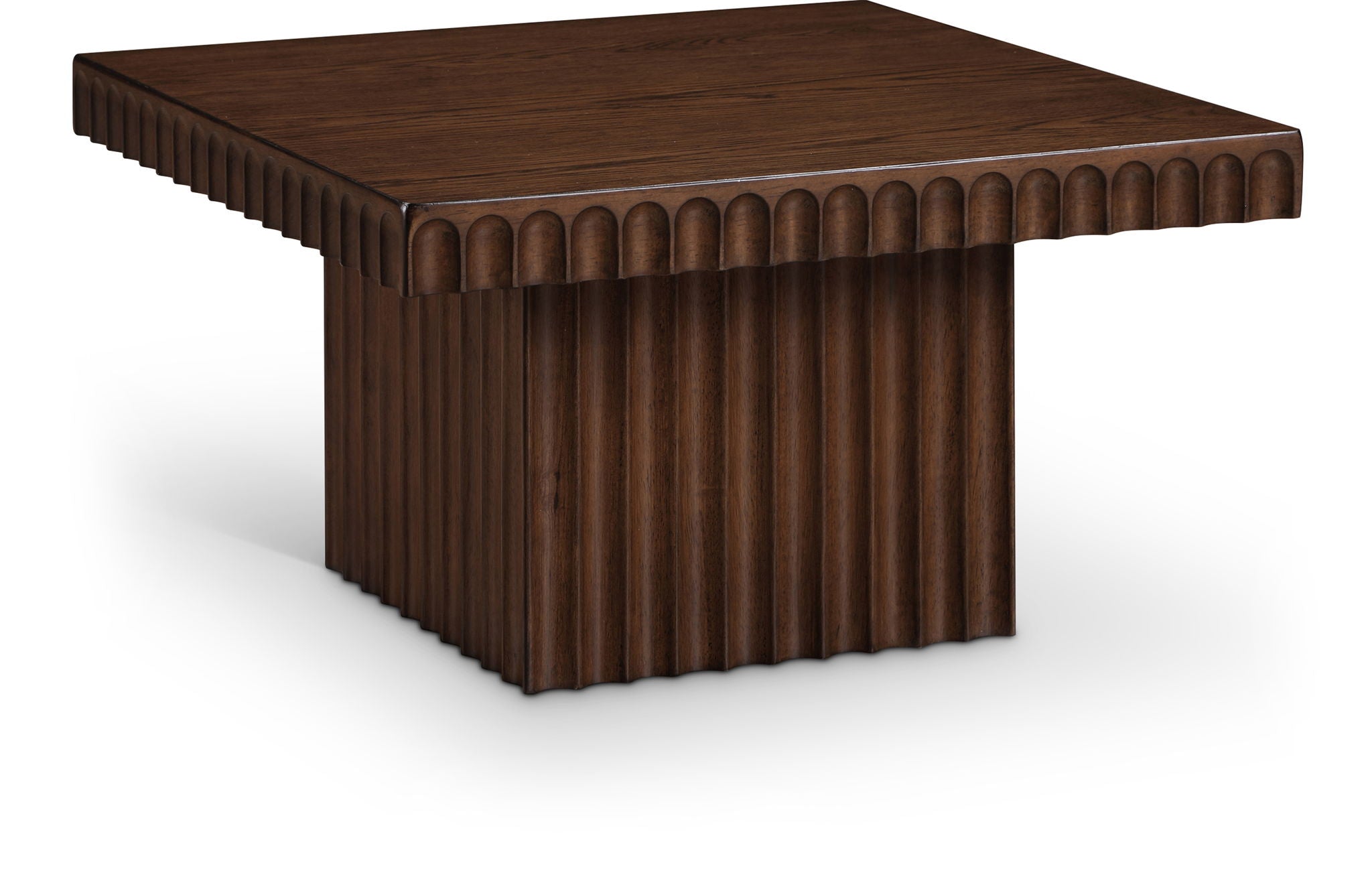 Spencer - 12" Oak Veneer Coffee Table
