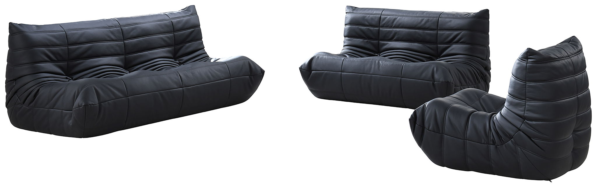 Relax - Vegan Leather 54.75" Upholstered Loveseat