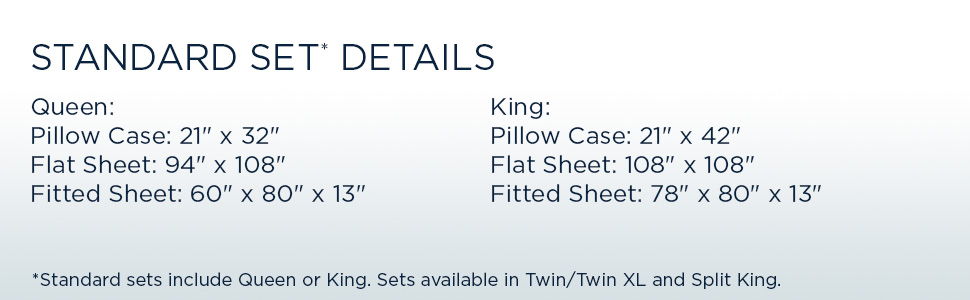 Linens - Breeze Cooling Sheet Set - Split Head King