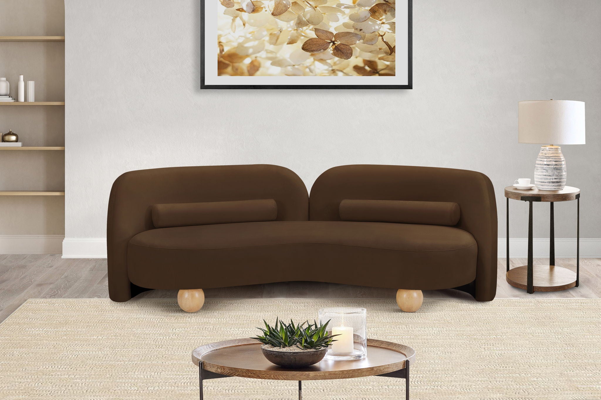 Daphne - Velvet Sofa