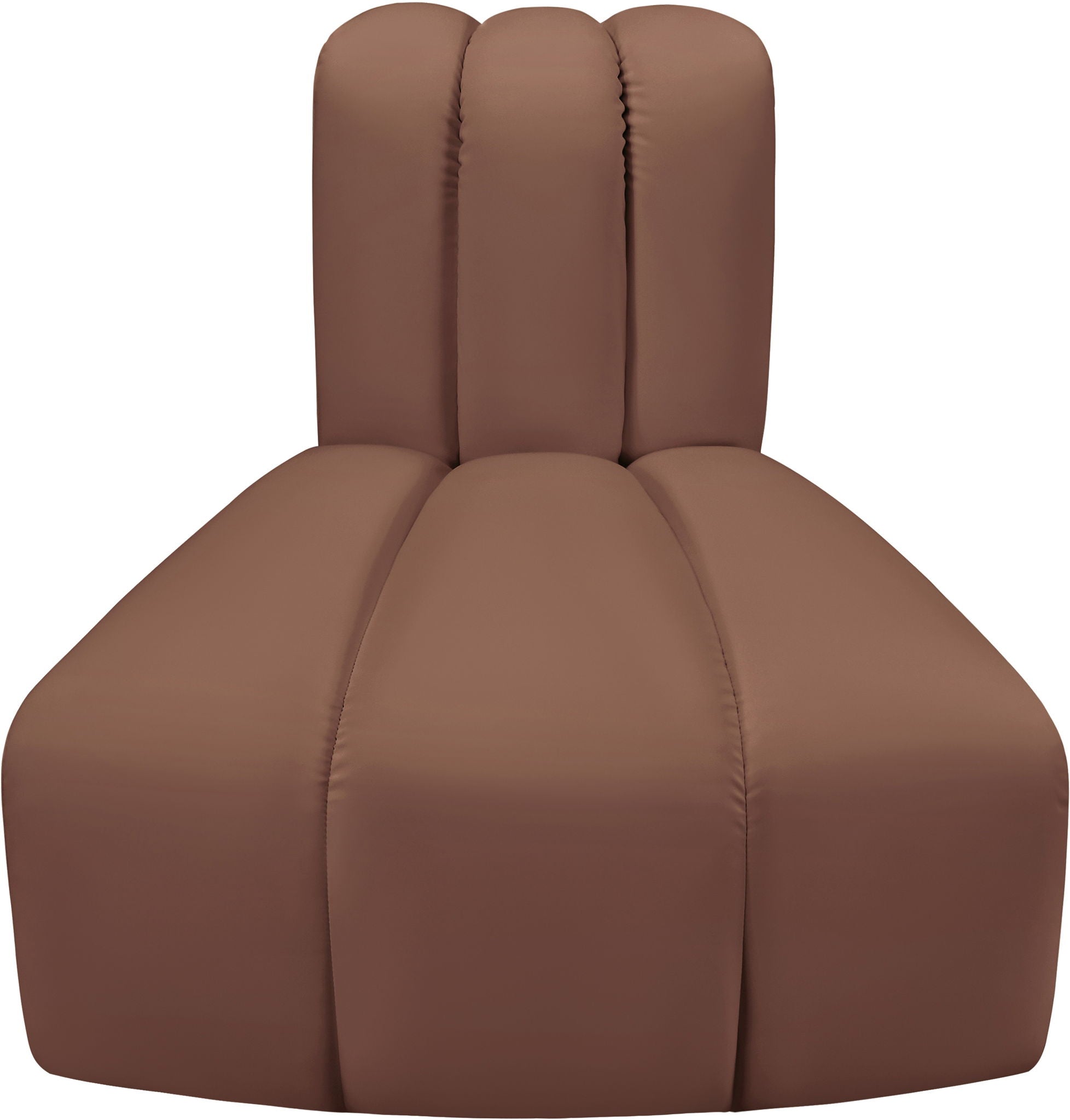 Arc - Faux Leather Reverse Corner Chair