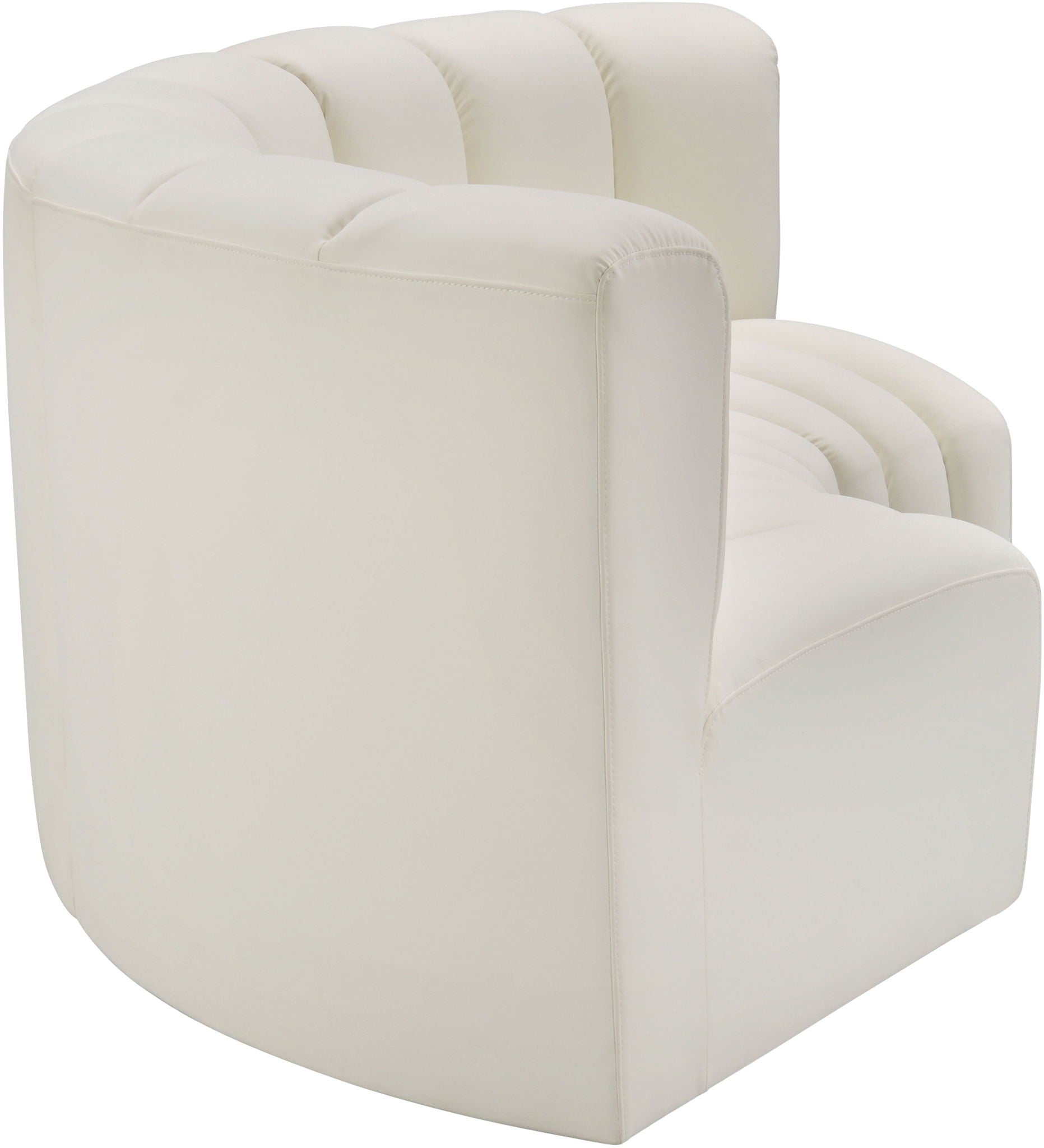 Arc - Faux Leather 3 Piece Modular U-Shaped Sofa