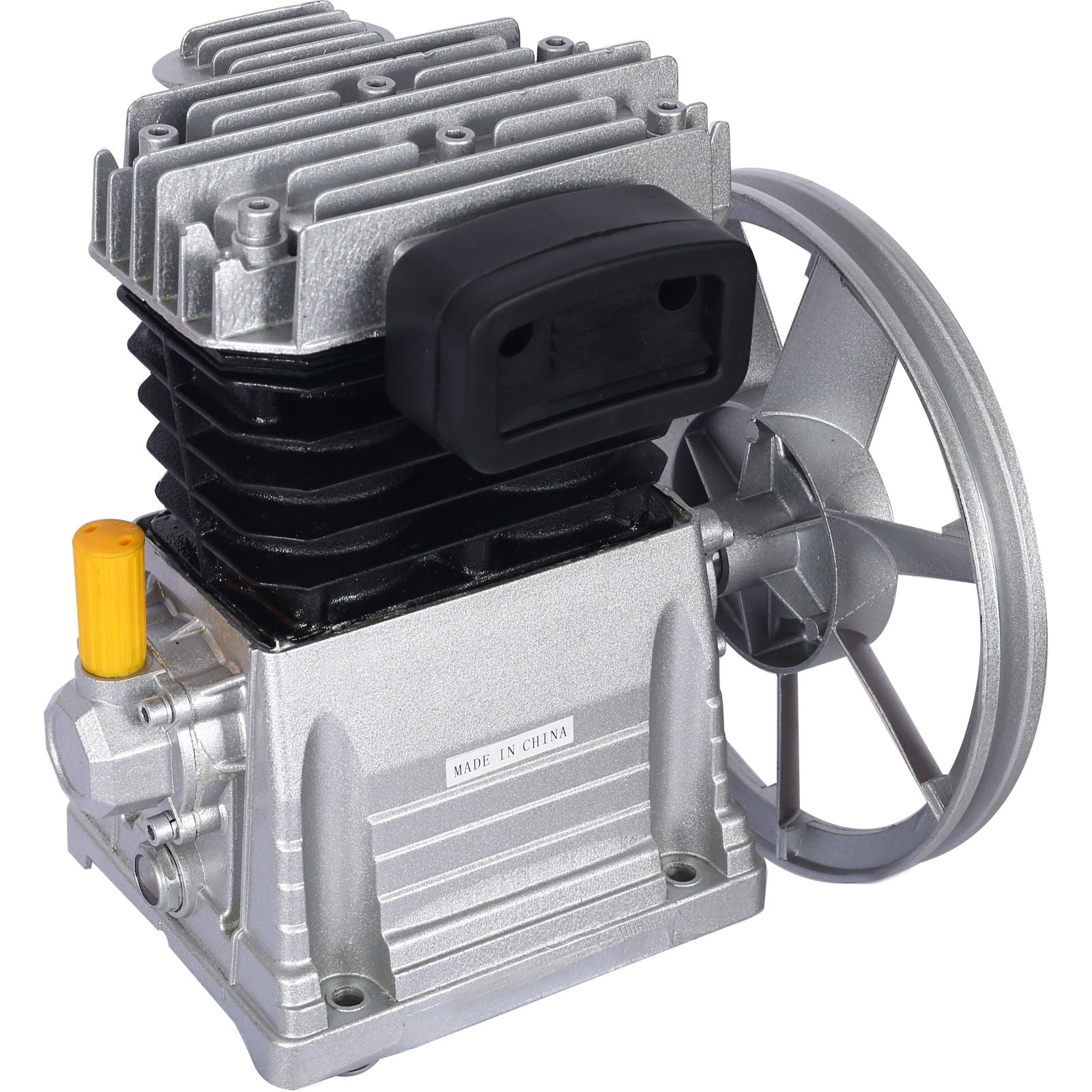 Piston 3Hp Air Compressor Head Pump 2.2Kw 115Psi - Silver