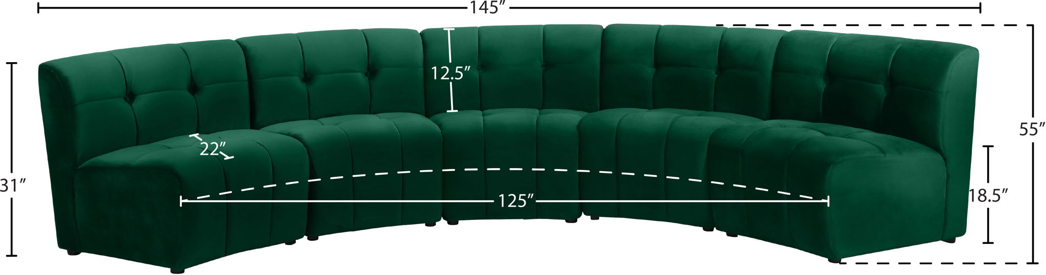 Limitless - 5 Pc. Modular Sectional