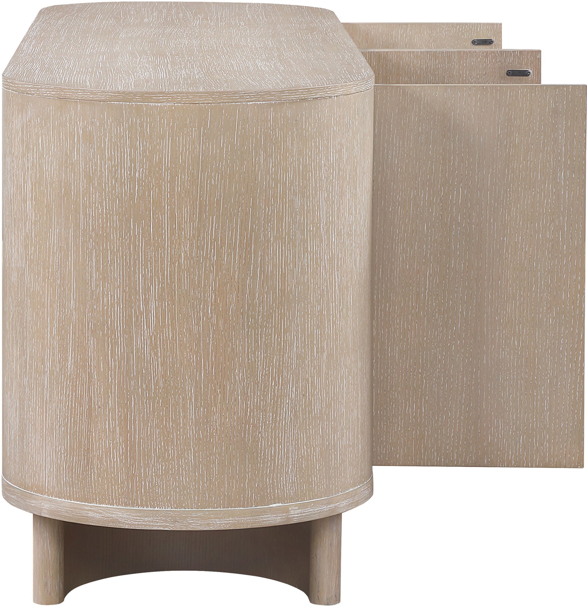 Caldra - Oak Veneer And Solid Wood Sideboard / Buffet