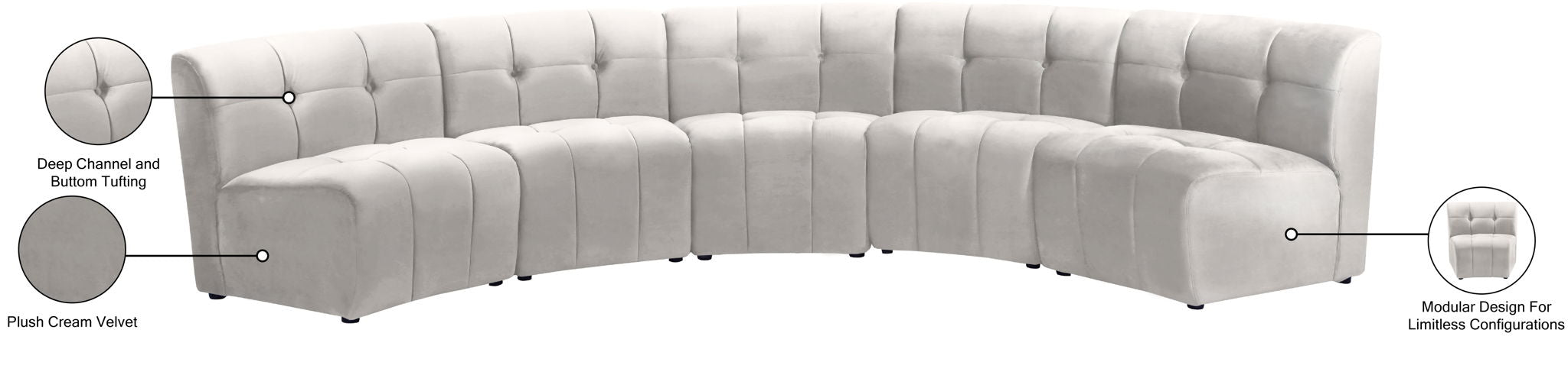 Limitless - 5 Pc. Modular Sectional
