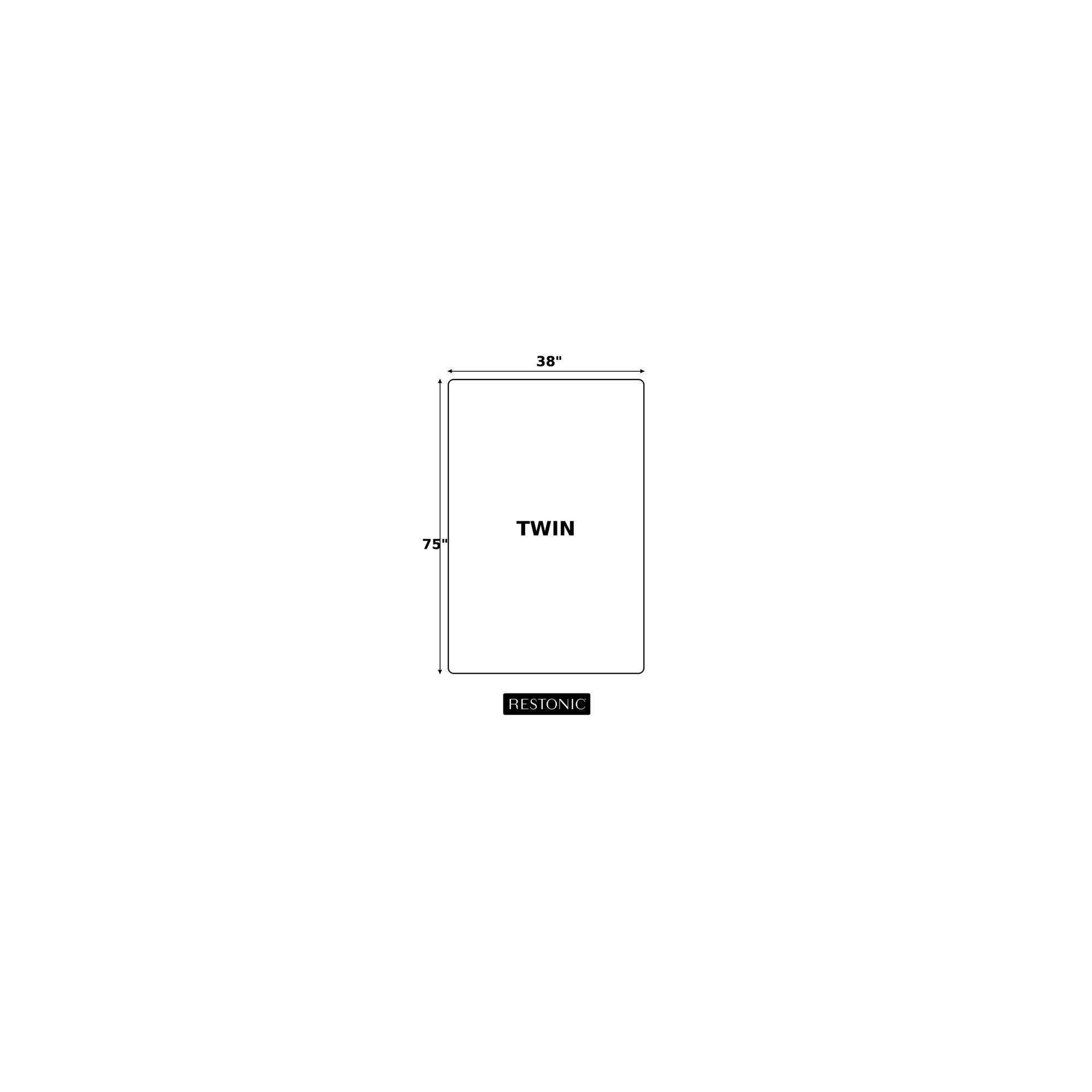Comfort Care - 7" Foam Core Mattress, Medium Comfort