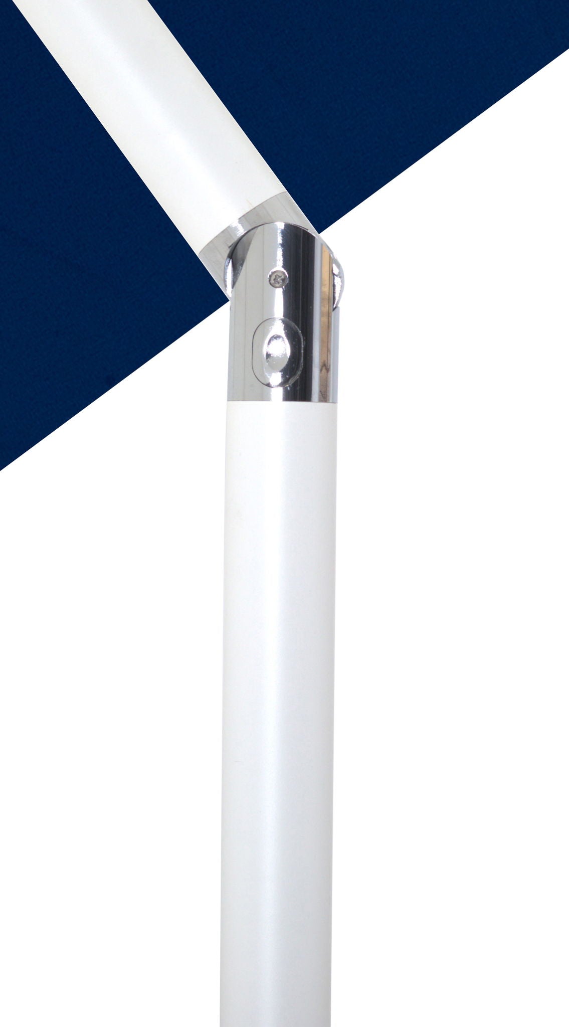 Amalfi - Patio Umbrella - White Base / White Pole