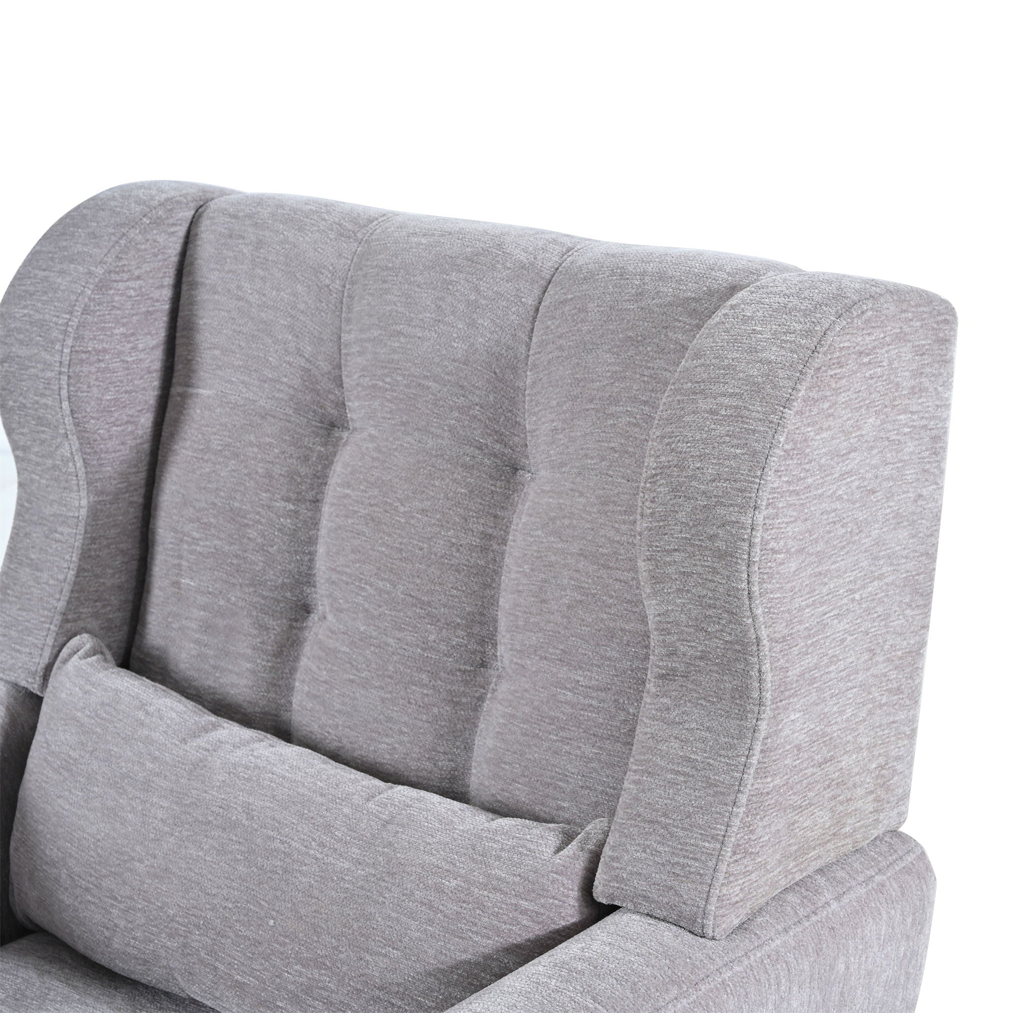 Modern Accent Chair, Arm Chairs For Living Room, Upholstered Mordern Armchair, Comfy Soft Padded Lounge Chair In Small Space, Bedroom, With Pillow, Solid Wood Leg
