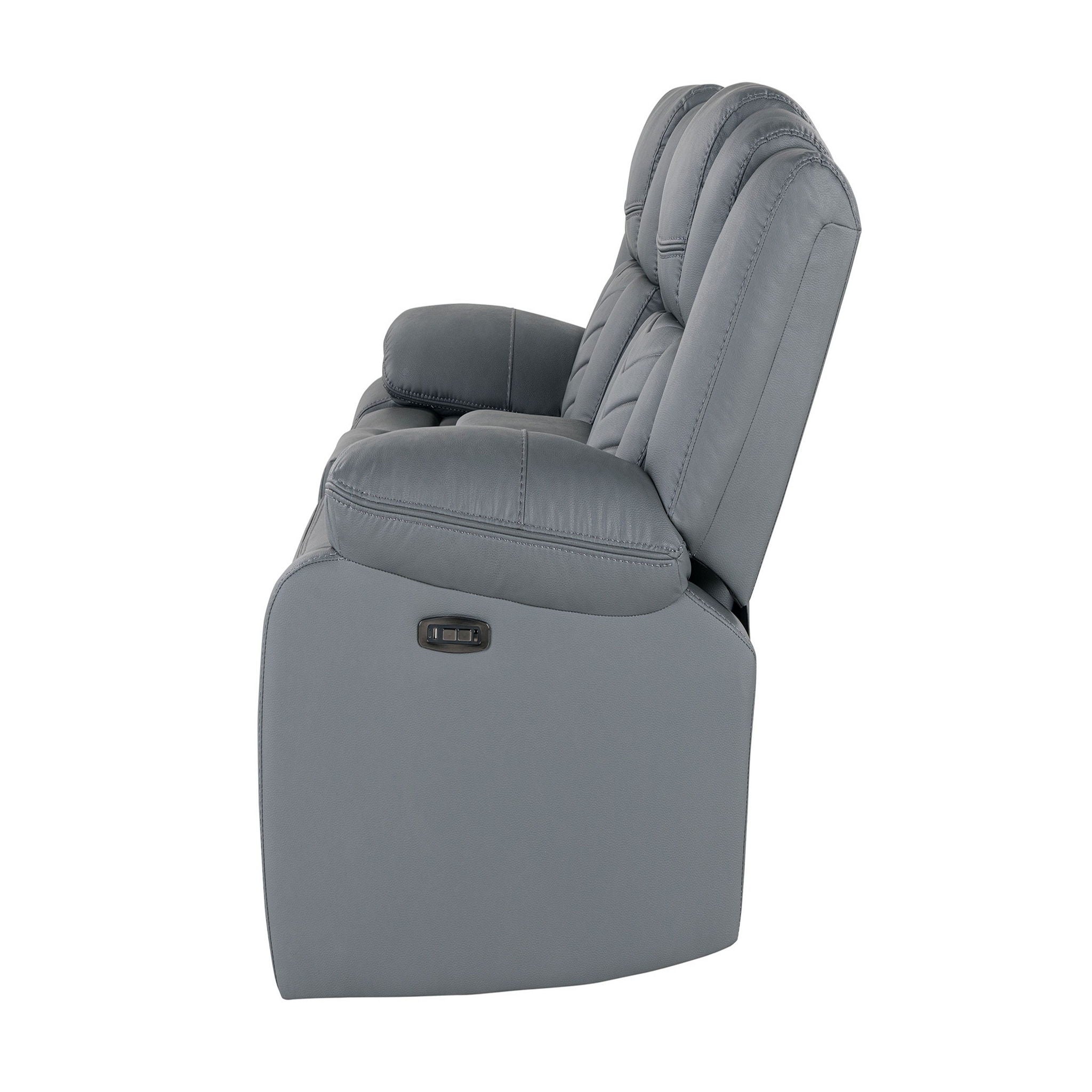Raize - Power Living Room Set With Storage Console And Cup Holders