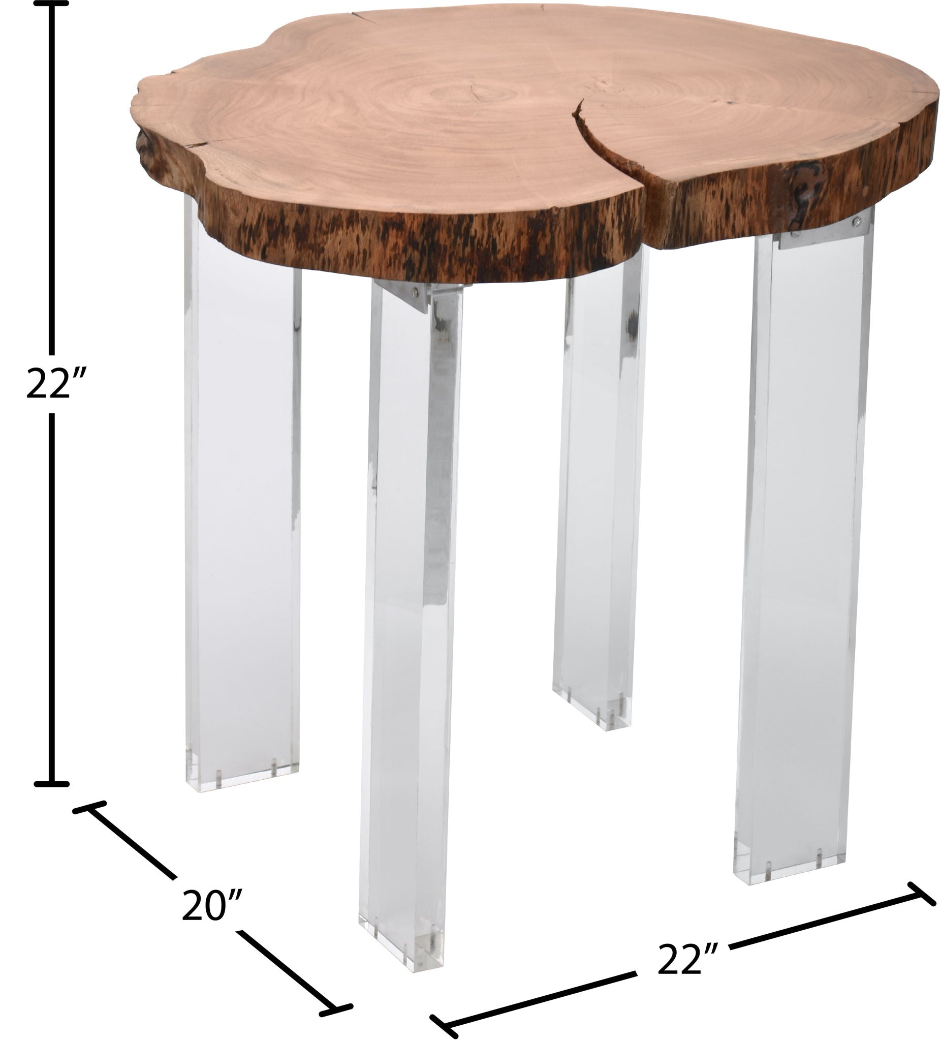 Woodland - End Table - Light Brown