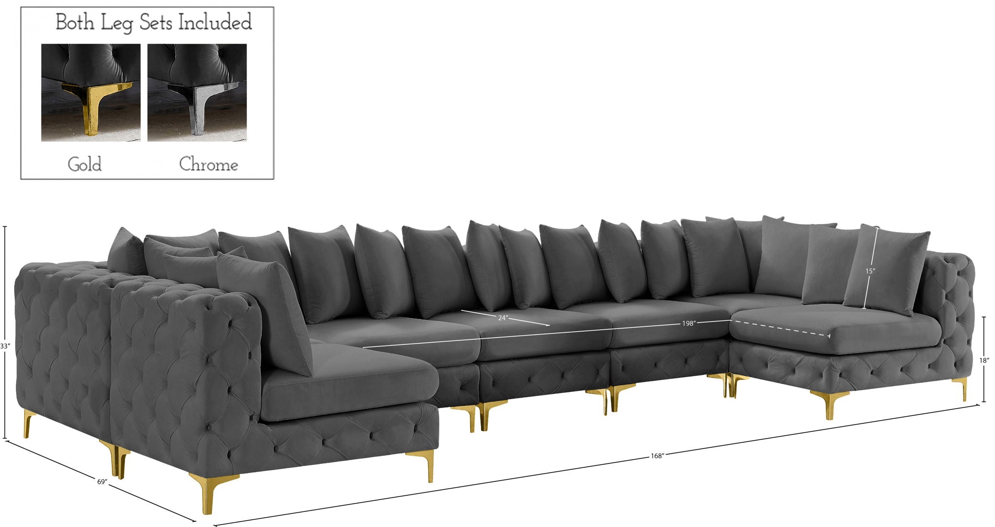 Tremblay - 7 Piece Modular Sectional