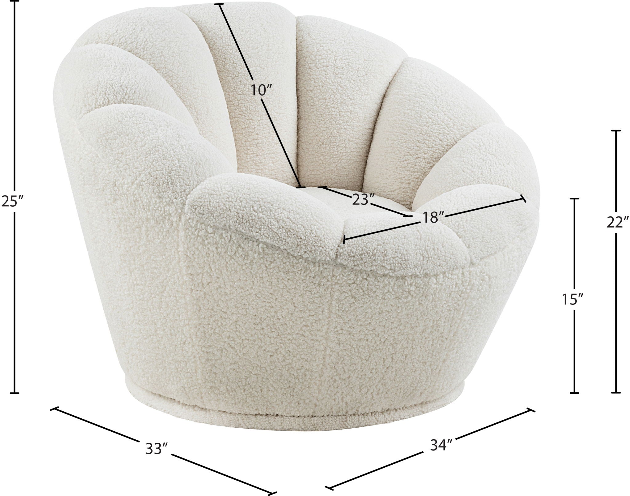 Dream - Accent Chair - White