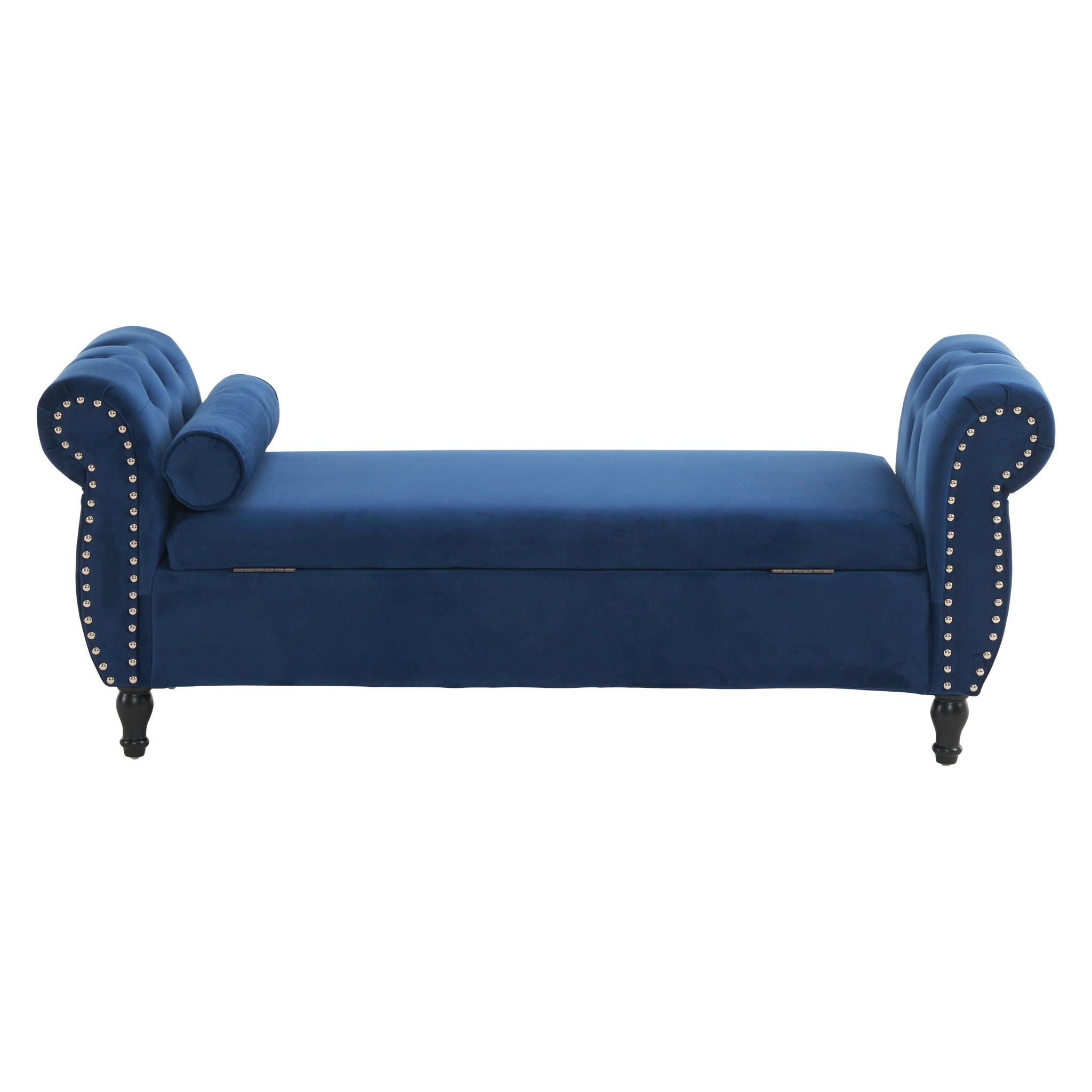 Luxurious Multifunctional Storage Ottoman Bench With Pillow