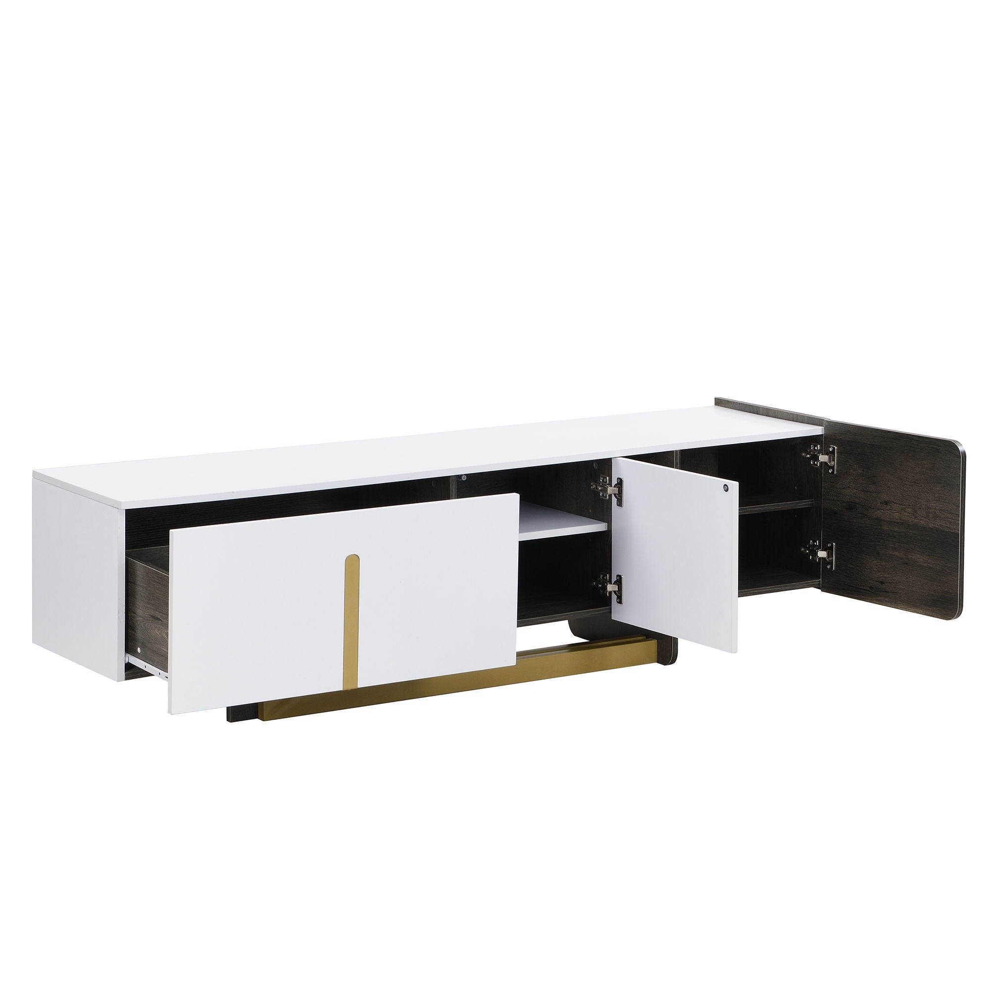 Modern TV Stand And Coffee Table (Set of 2)