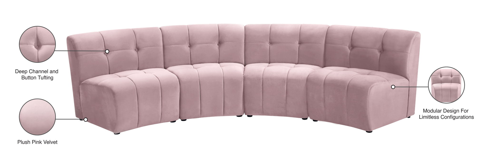 Limitless - 4 Pc. Modular Sectional