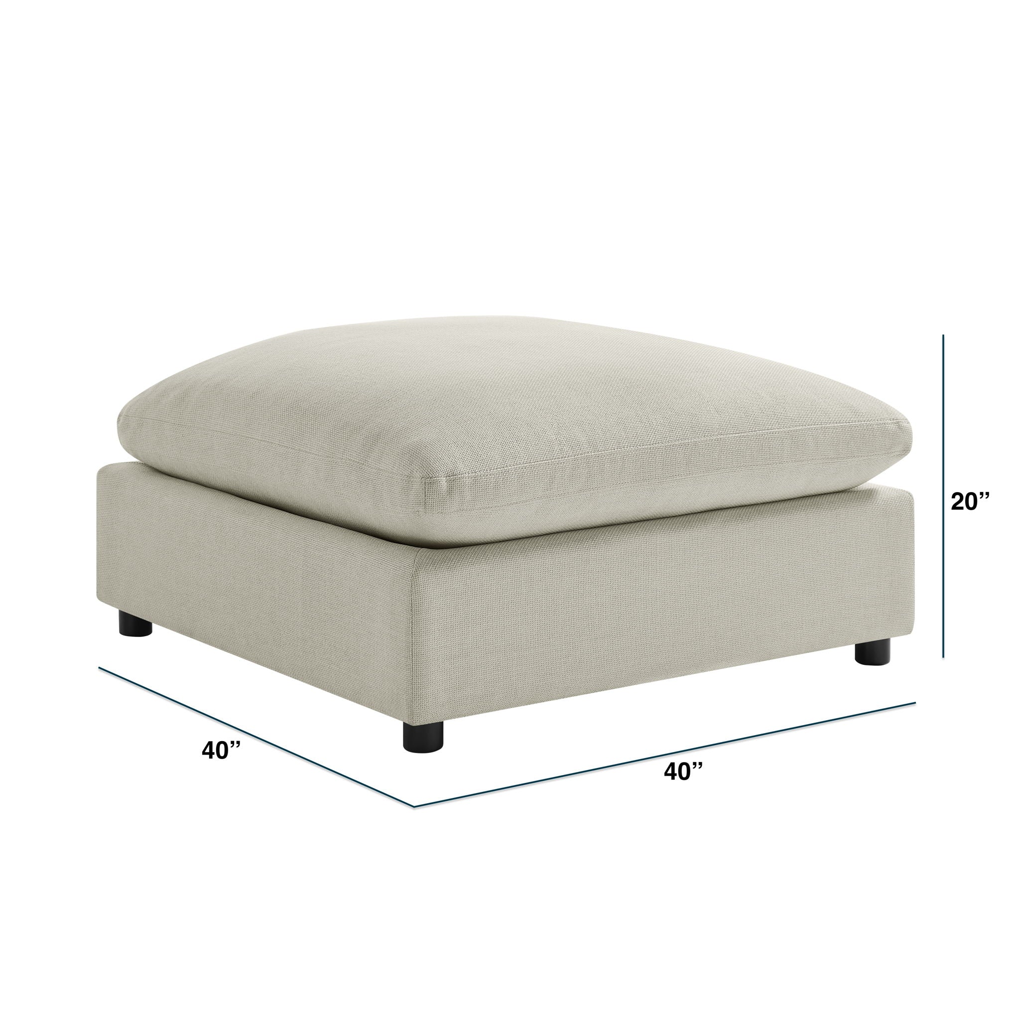 Cassandra - Sofa With Ottoman