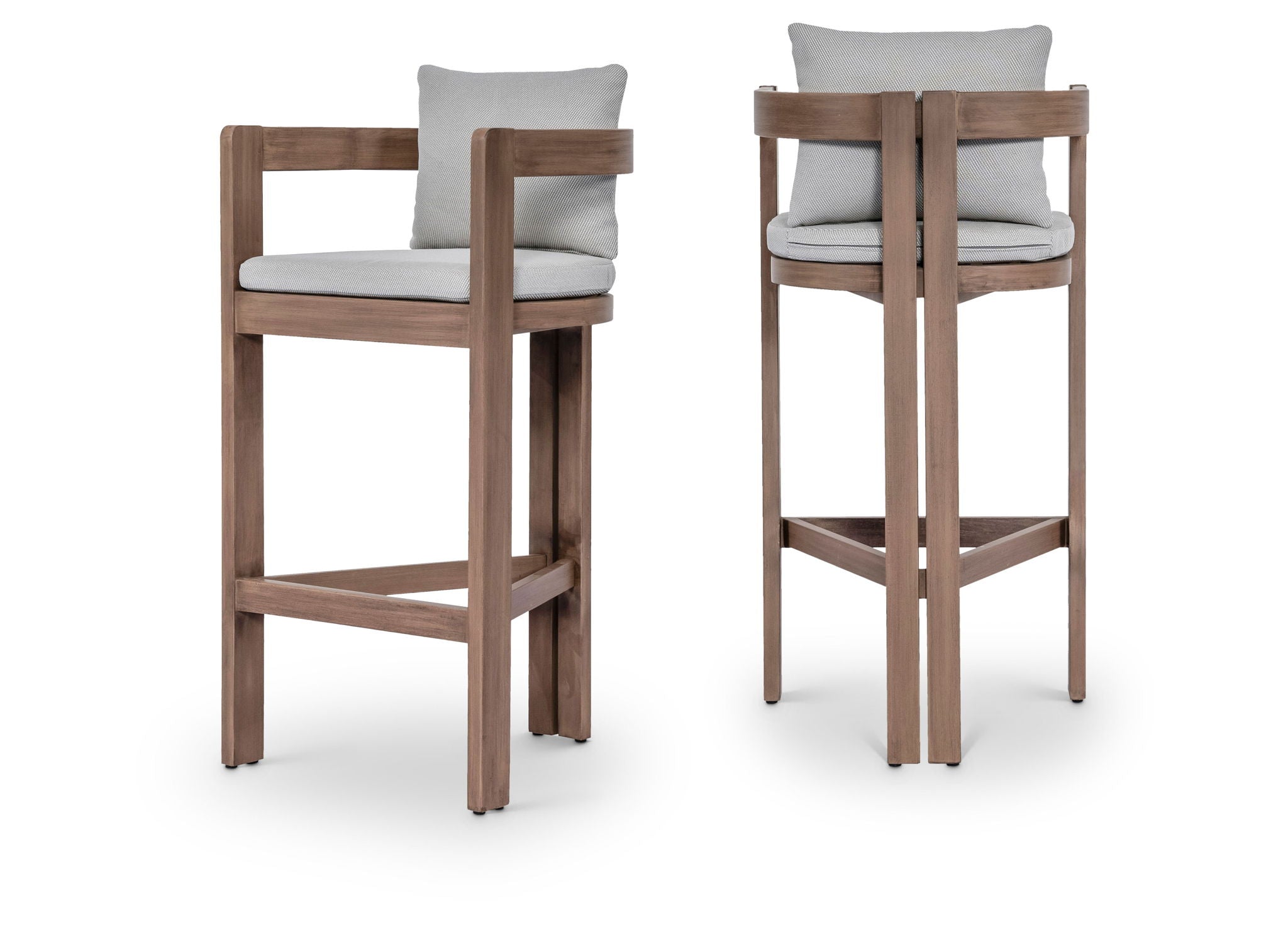 Newport - Water Resistant Fabric Upholstered Outdoor Patio Bar Stool