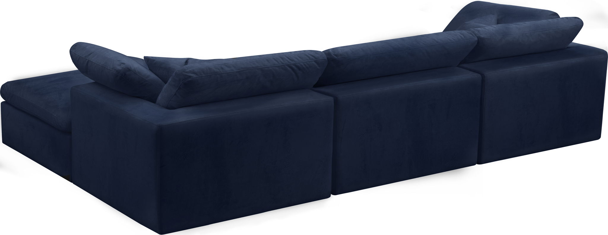 Cozy - 4 Piece Modular Sectional With Chaise