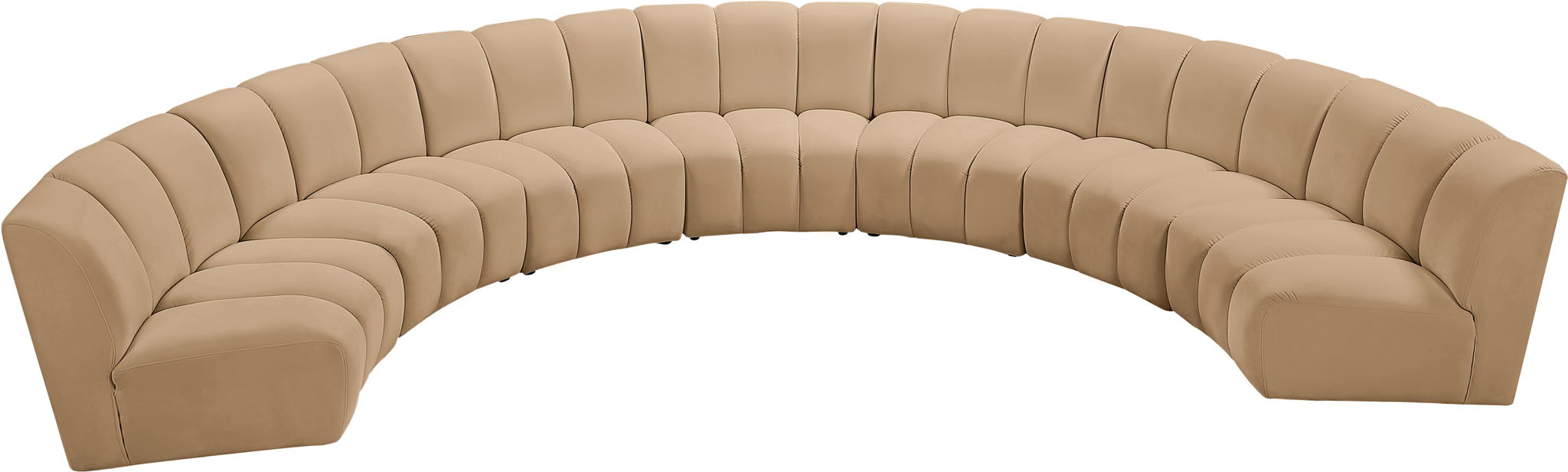 Infinity - 7 Piece Modular Sectional - Camel