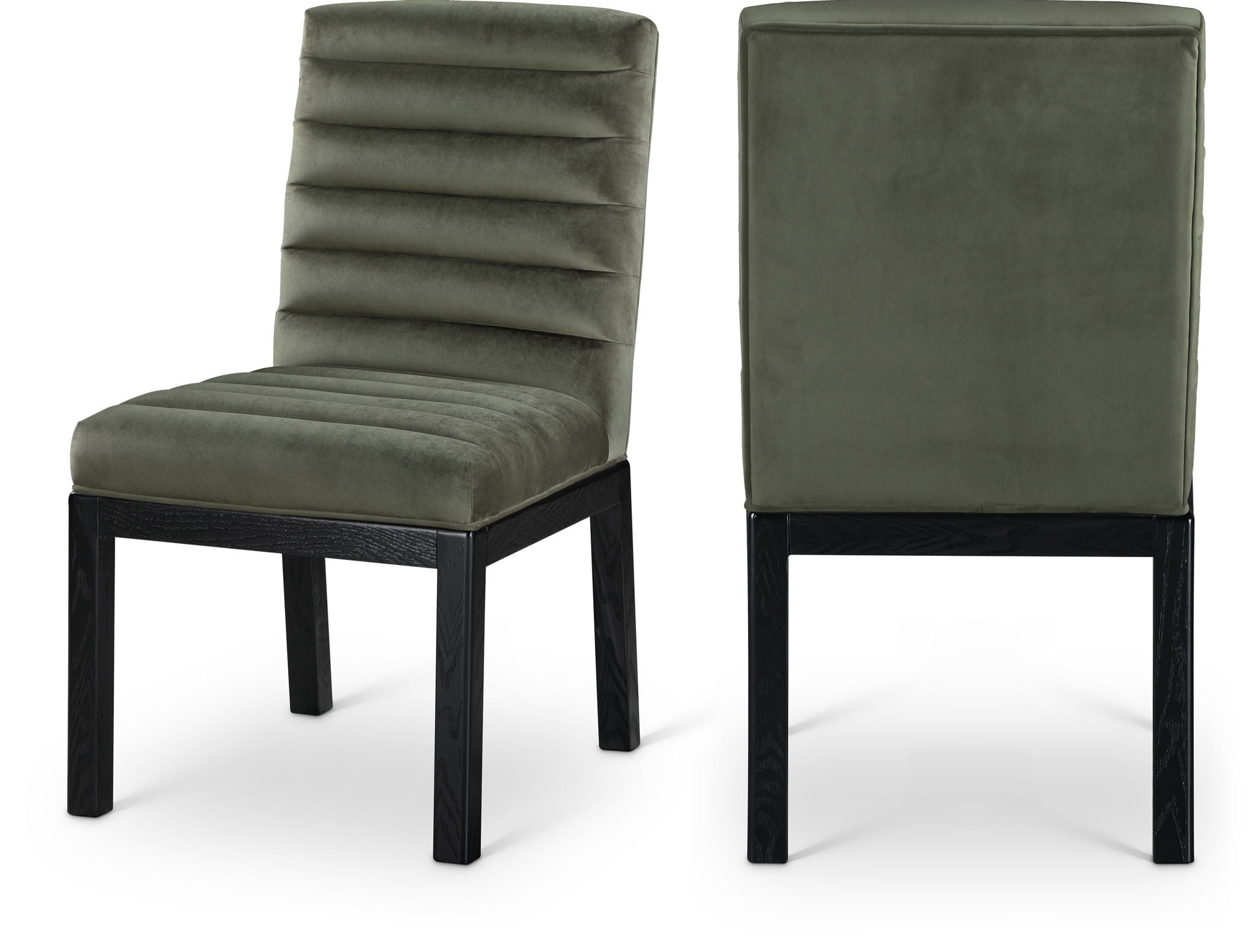 Evelyn - Dining Chair With Black Legs