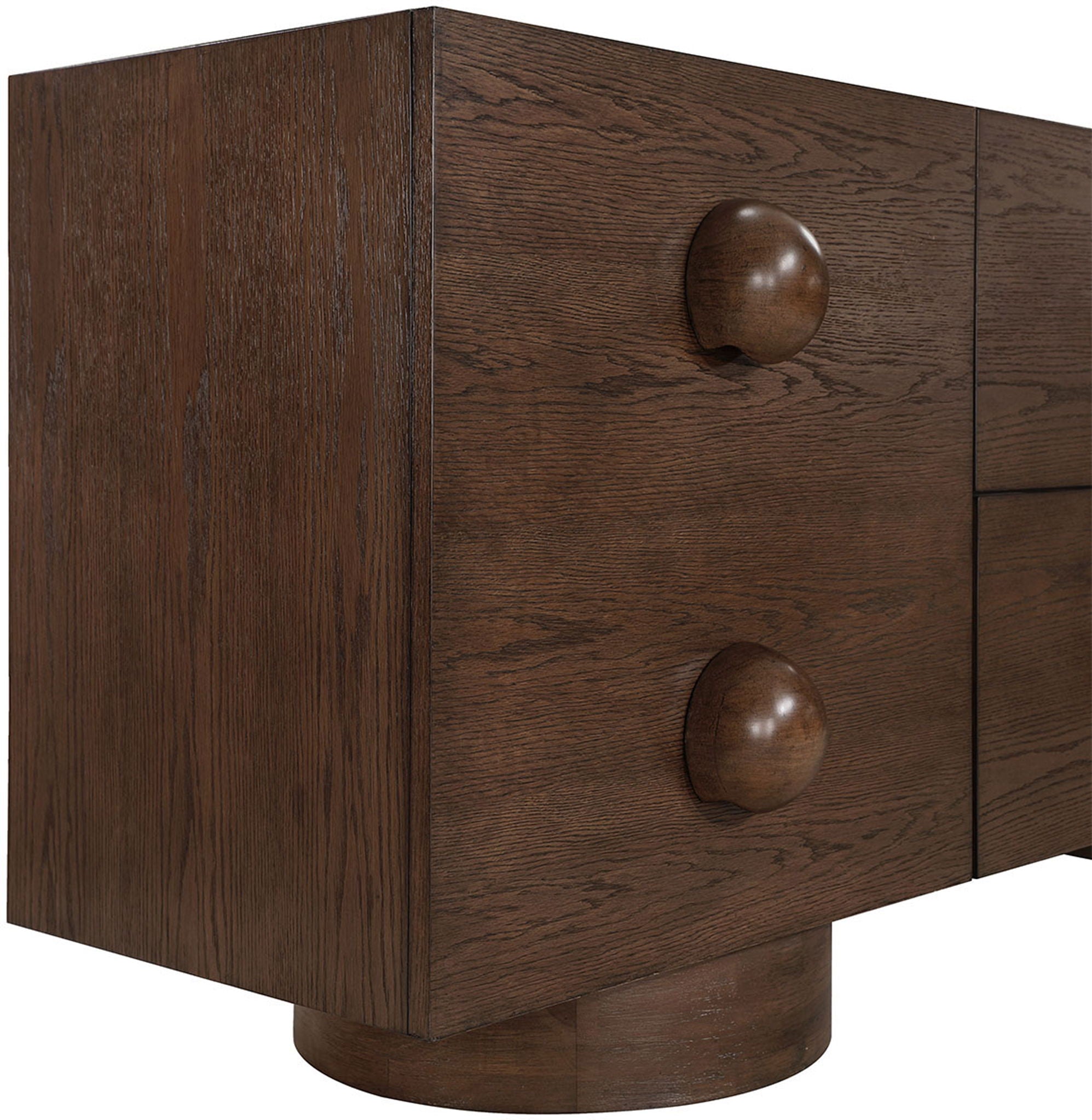 Bubble - Rubberwood with Oak Veneer Sideboard / Buffet