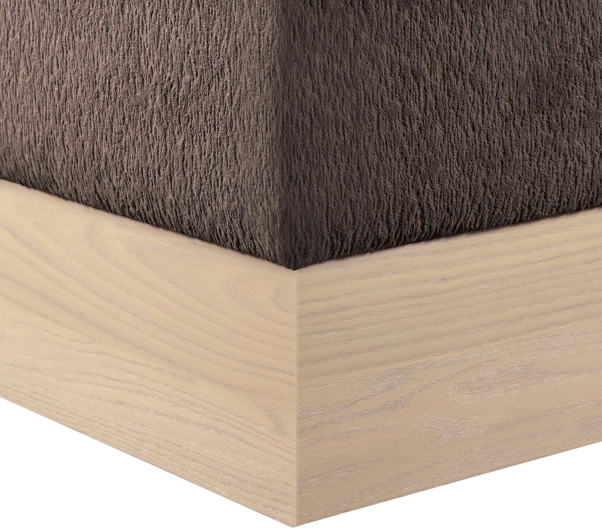 Havre - Ottoman / Stool With Natural Base